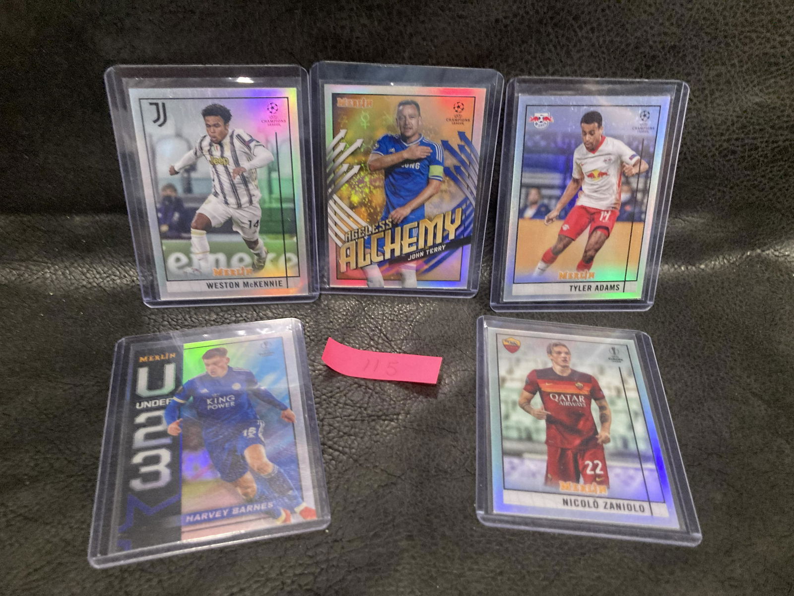 Lot of 5 2021 Topps Soccer Cards (1 of 2)