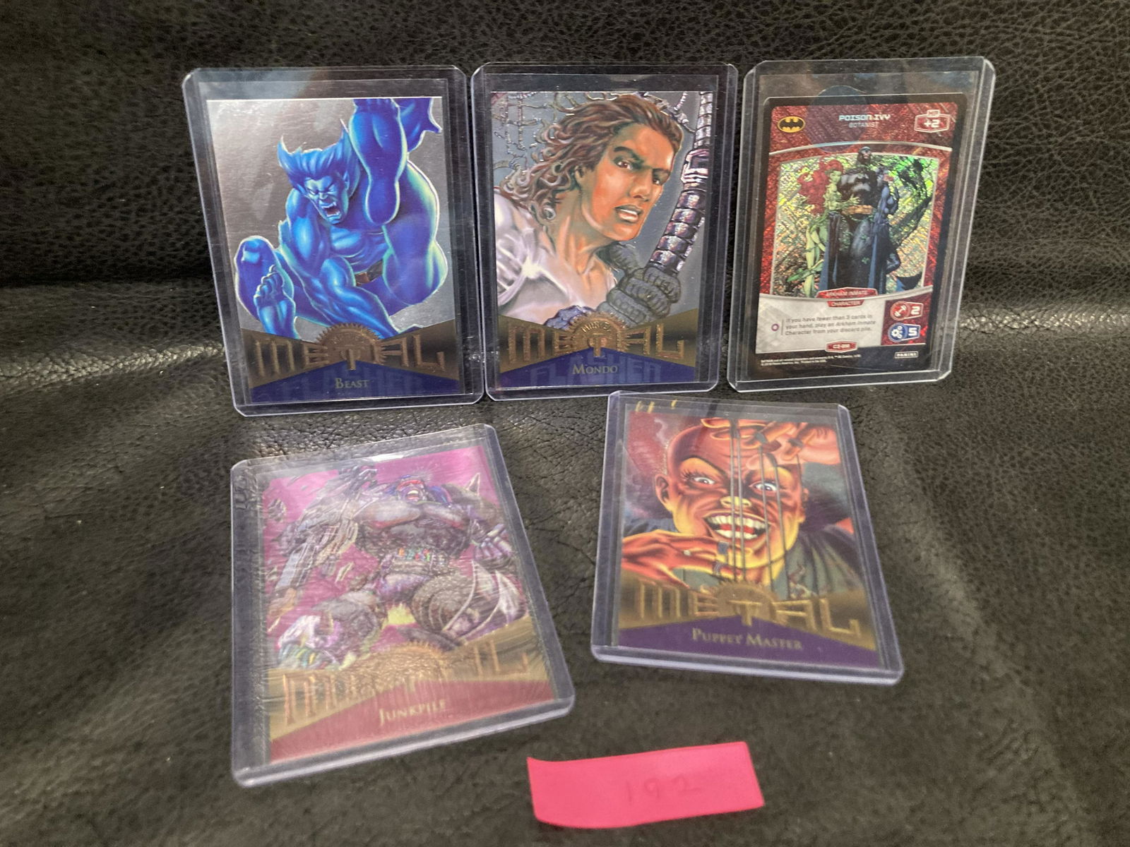 Lot Of 5 Fleer Metal Marvel Universe Cards (1 of 2)