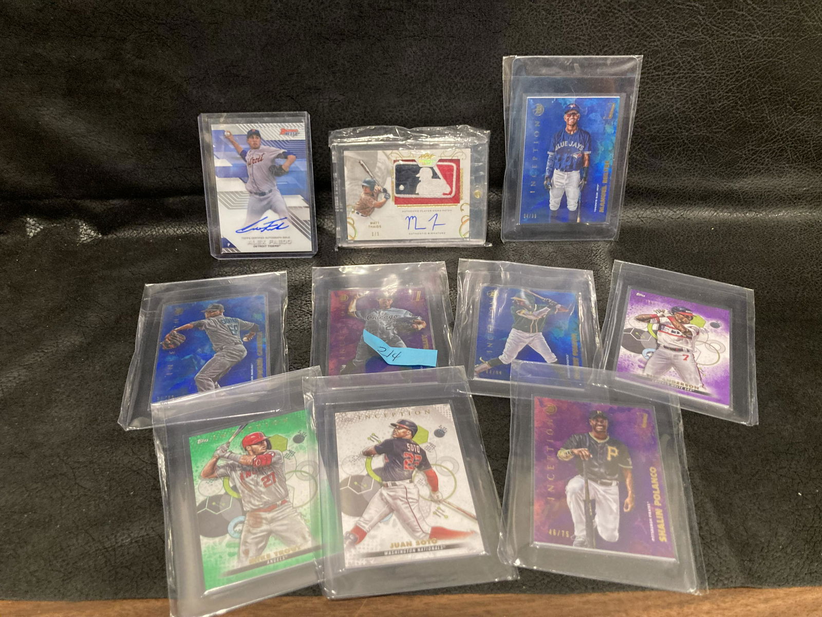 Super Lot of 10 Top Loaded Baseball Cards Mixed Years (1 of 2)