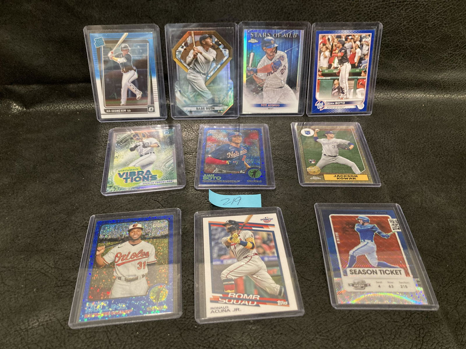 Super Lot of 10 Top Loaded Baseball Cards Mixed Years (1 of 2)