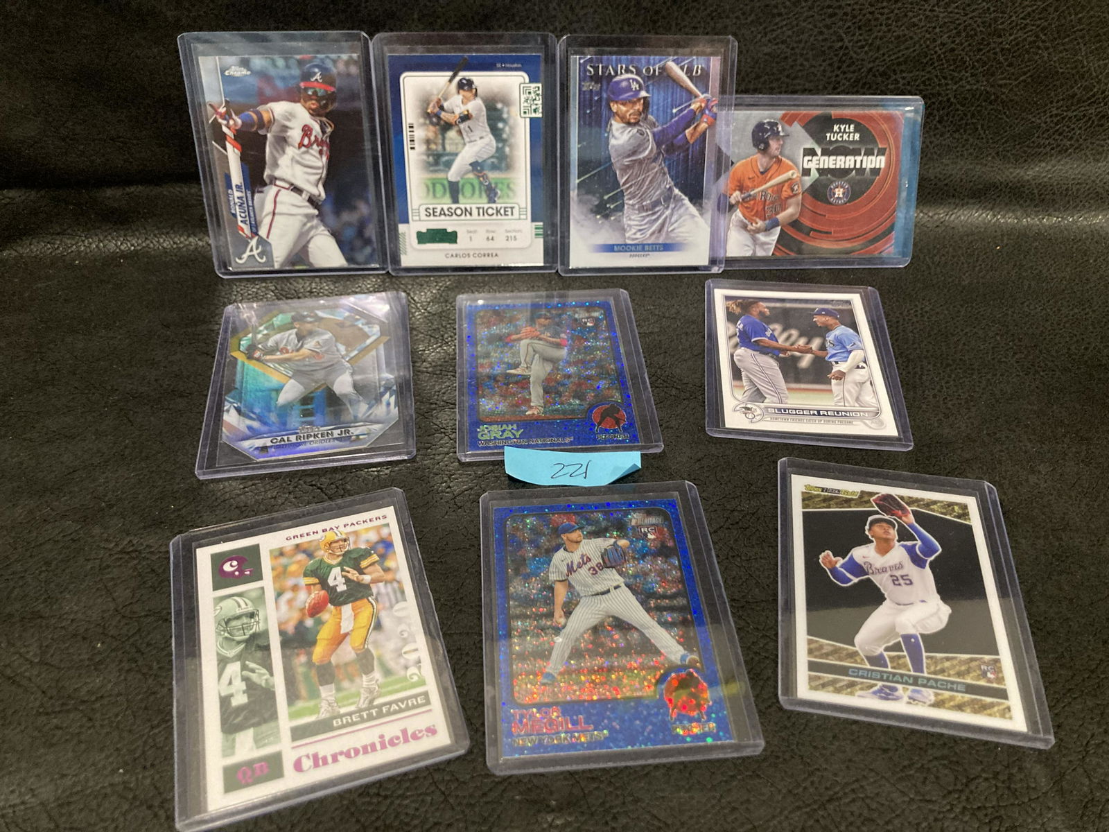 Super Lot of 10 Top Loaded Baseball Cards Mixed Years (1 of 2)