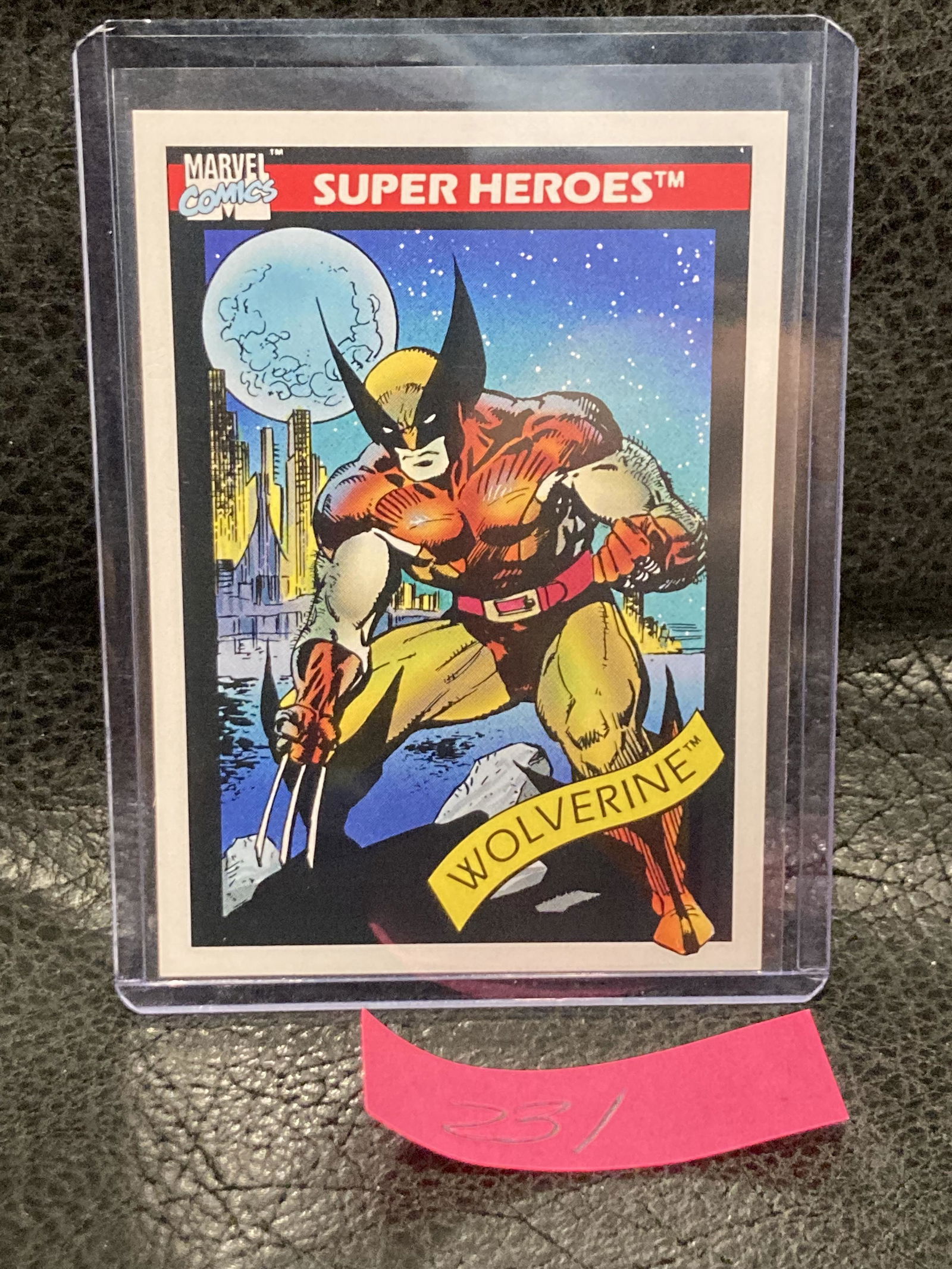 Wolverine #10 1990 Impel Marvel Universe Trading Card (1 of 2)