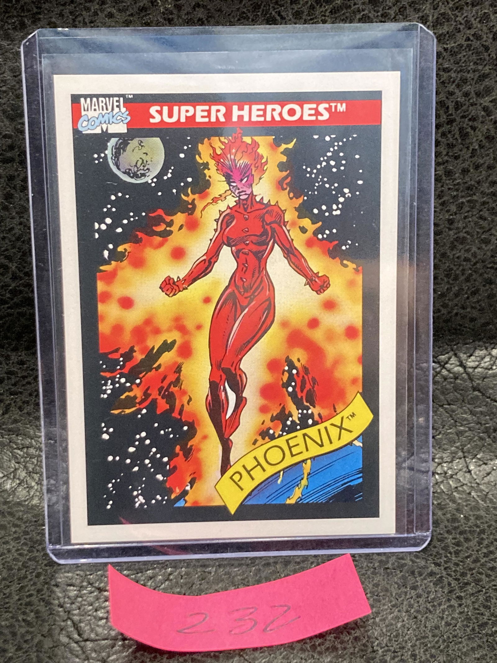 #11 Phoenix 1990 Impel Marvel Universe Trading Card: #11 Phoenix 1990 Impel Marvel Universe Trading Card