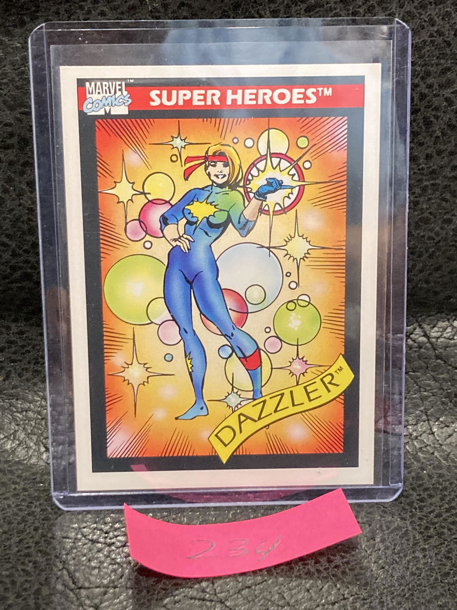 Dazzler #13 1990 Impel Marvel Universe Trading Card: Dazzler #13 1990 Impel Marvel Universe Trading Card