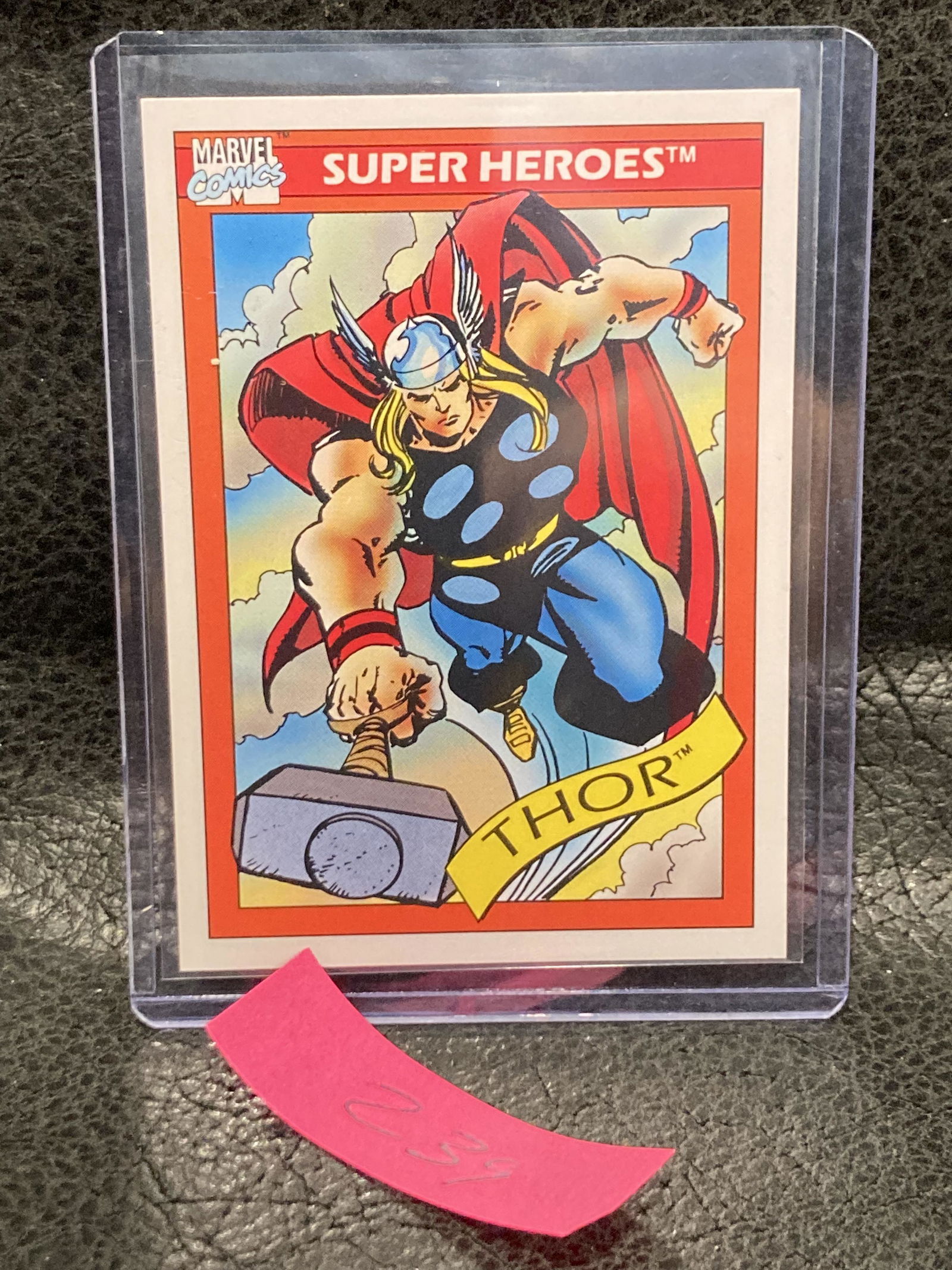 Thor #18 1990 Impel Marvel Universe Trading Card (1 of 2)