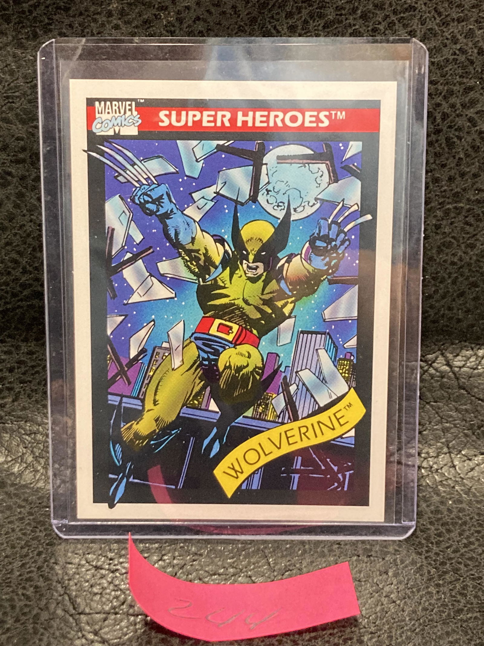 Wolverine #23 1990 Impel Marvel Universe Trading Card (1 of 2)