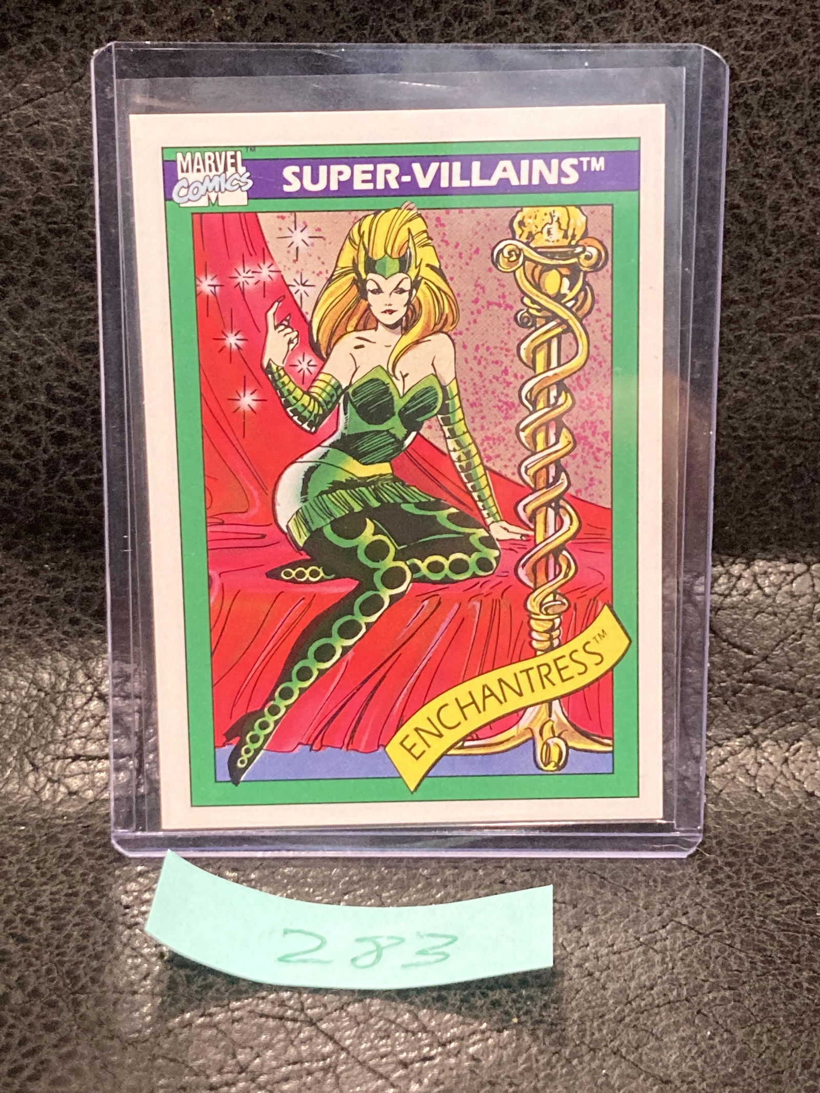 Enchantress #62 1990 Impel Marvel Universe Trading Card: Enchantress #62 1990 Impel Marvel Universe Trading Card