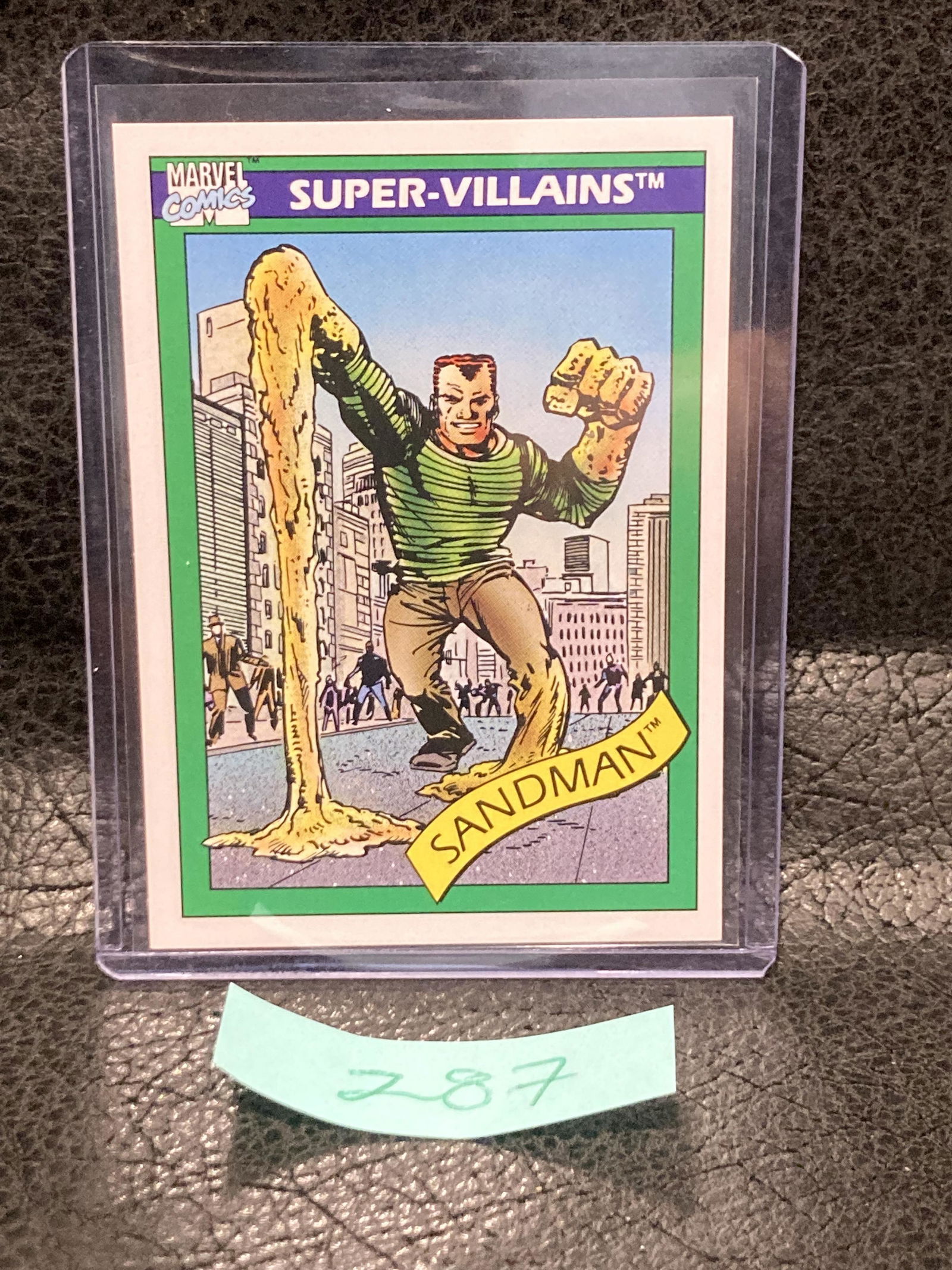 Sandman #66 1990 Impel Marvel Universe Trading Card: Sandman #66 1990 Impel Marvel Universe Trading Card