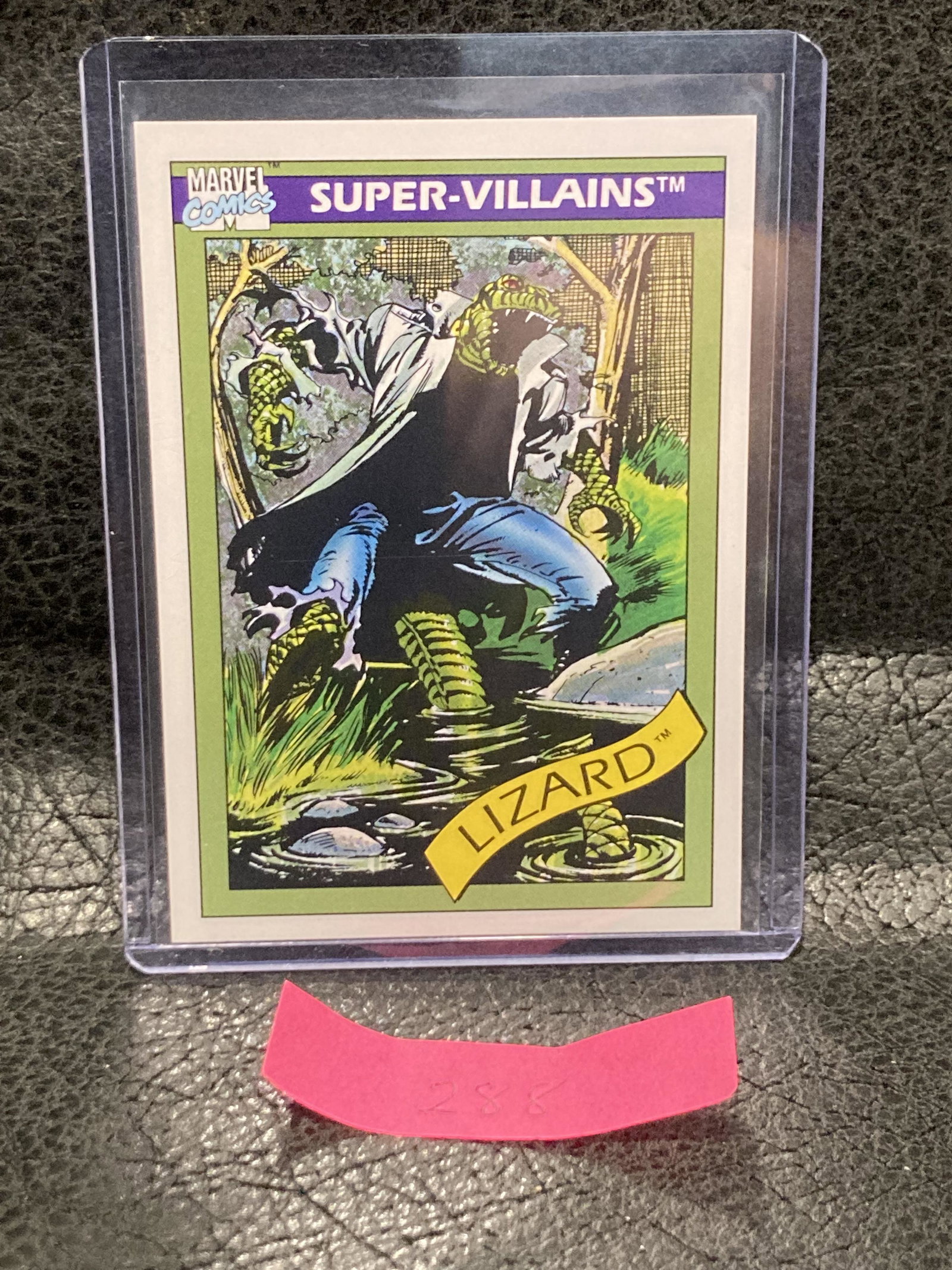 Lizard #67 1990 Impel Marvel Universe Trading Card: Lizard #67 1990 Impel Marvel Universe Trading Card