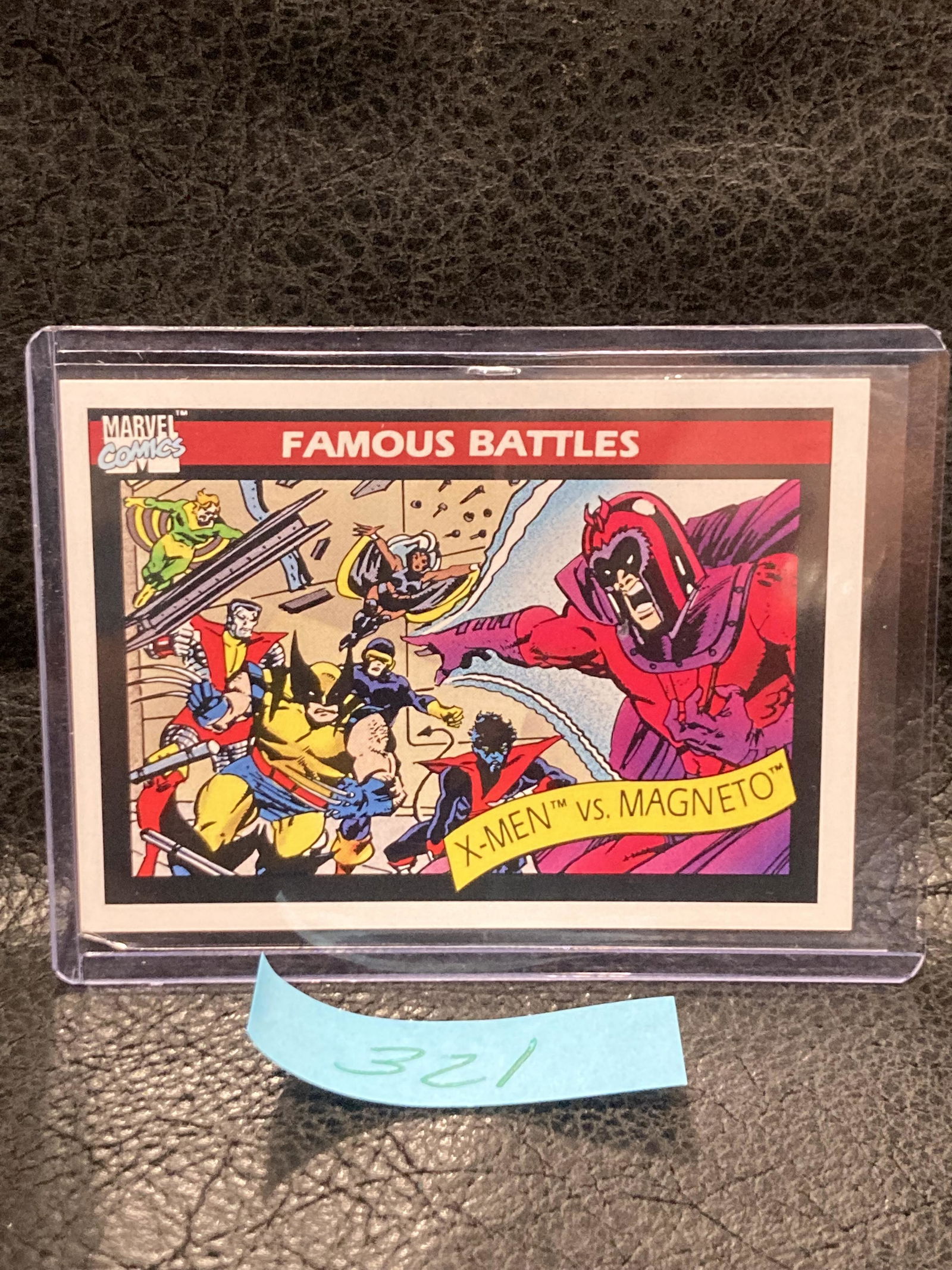 X-Men vs. Magneto #1001990 Impel Marvel Universe Trading Card (1 of 2)
