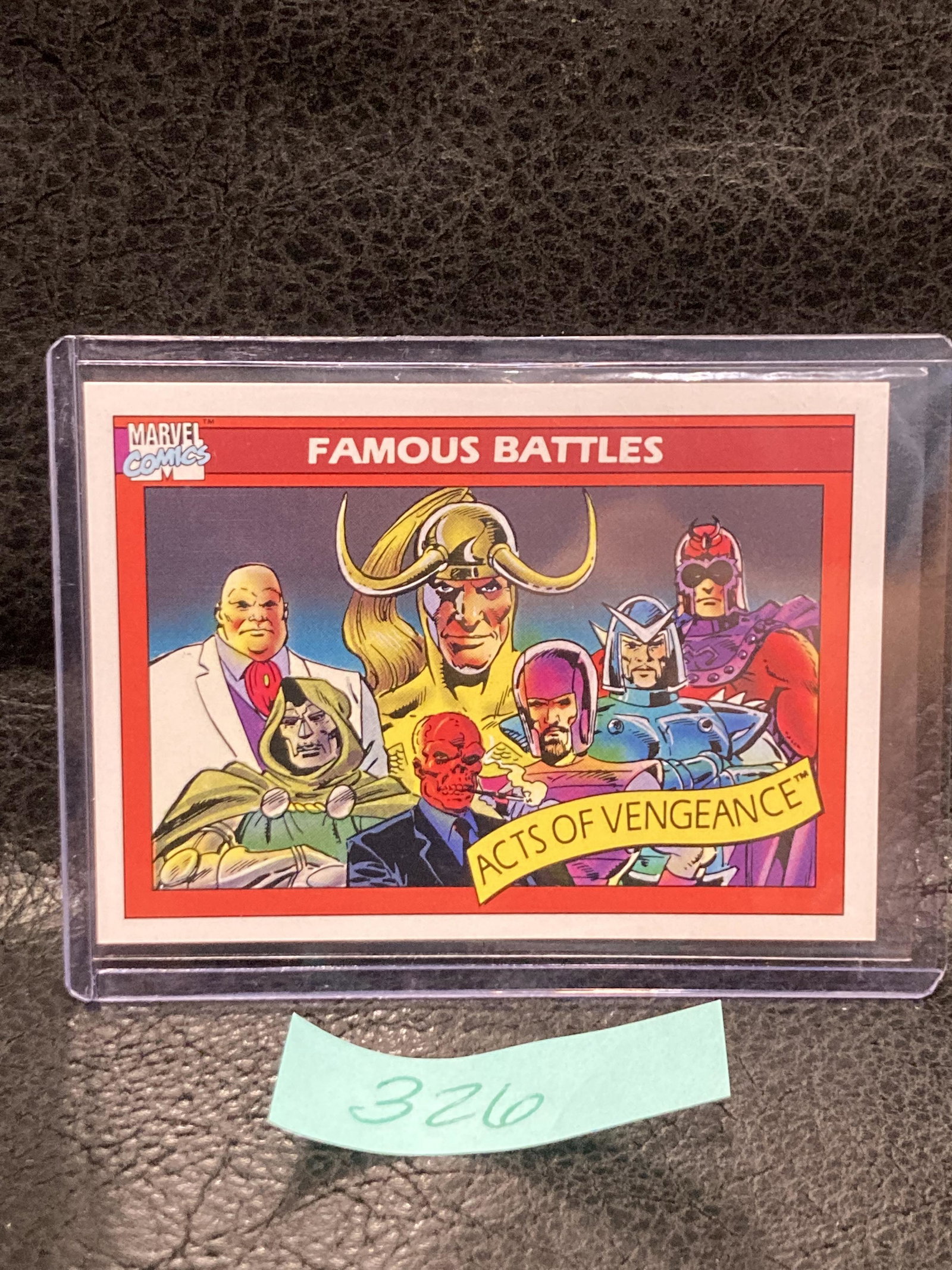 Acts of Vengeance #105 1990 Impel Marvel Universe Trading Card: Acts of Vengeance #105 1990 Impel Marvel Universe Trading Card