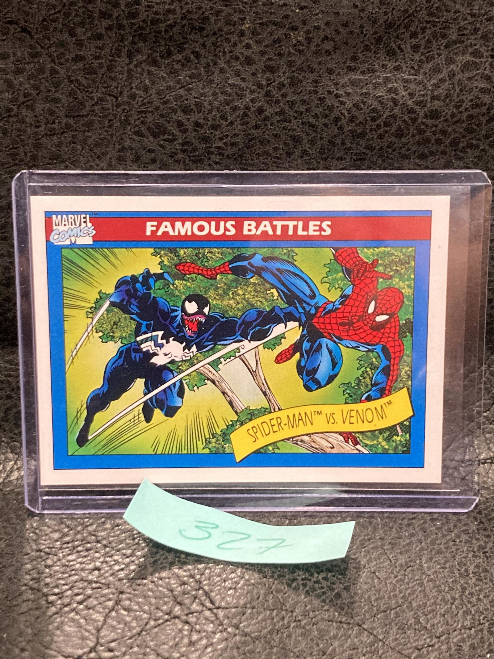 Spider-Man vs. Venom #106 1990 Impel Marvel Universe Trading Card: Spider-Man vs. Venom #106 1990 Impel Marvel Universe Trading Card