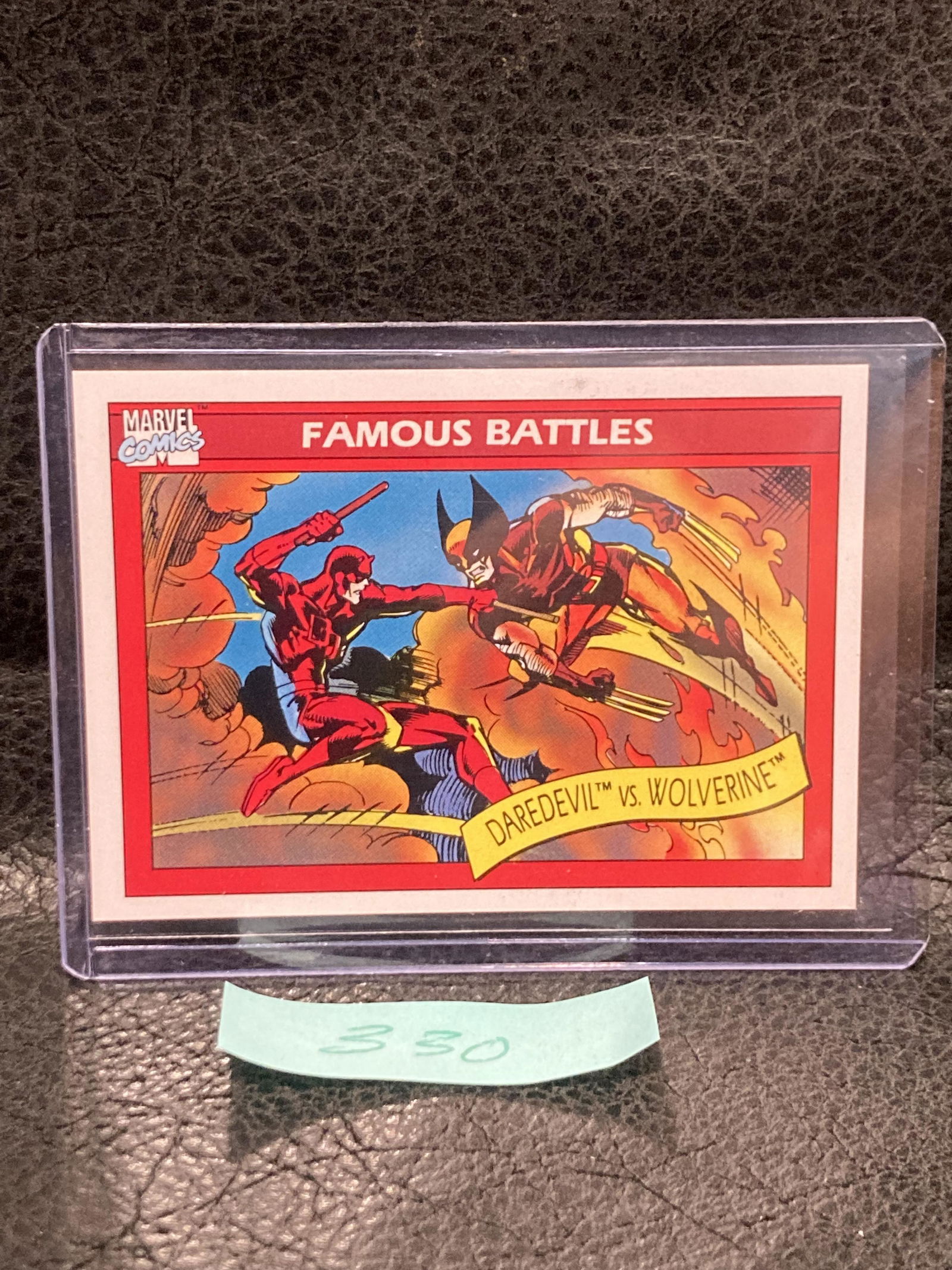 Daredevil vs. Wolverine #109 1990 Impel Marvel Universe Trading Card (1 of 2)