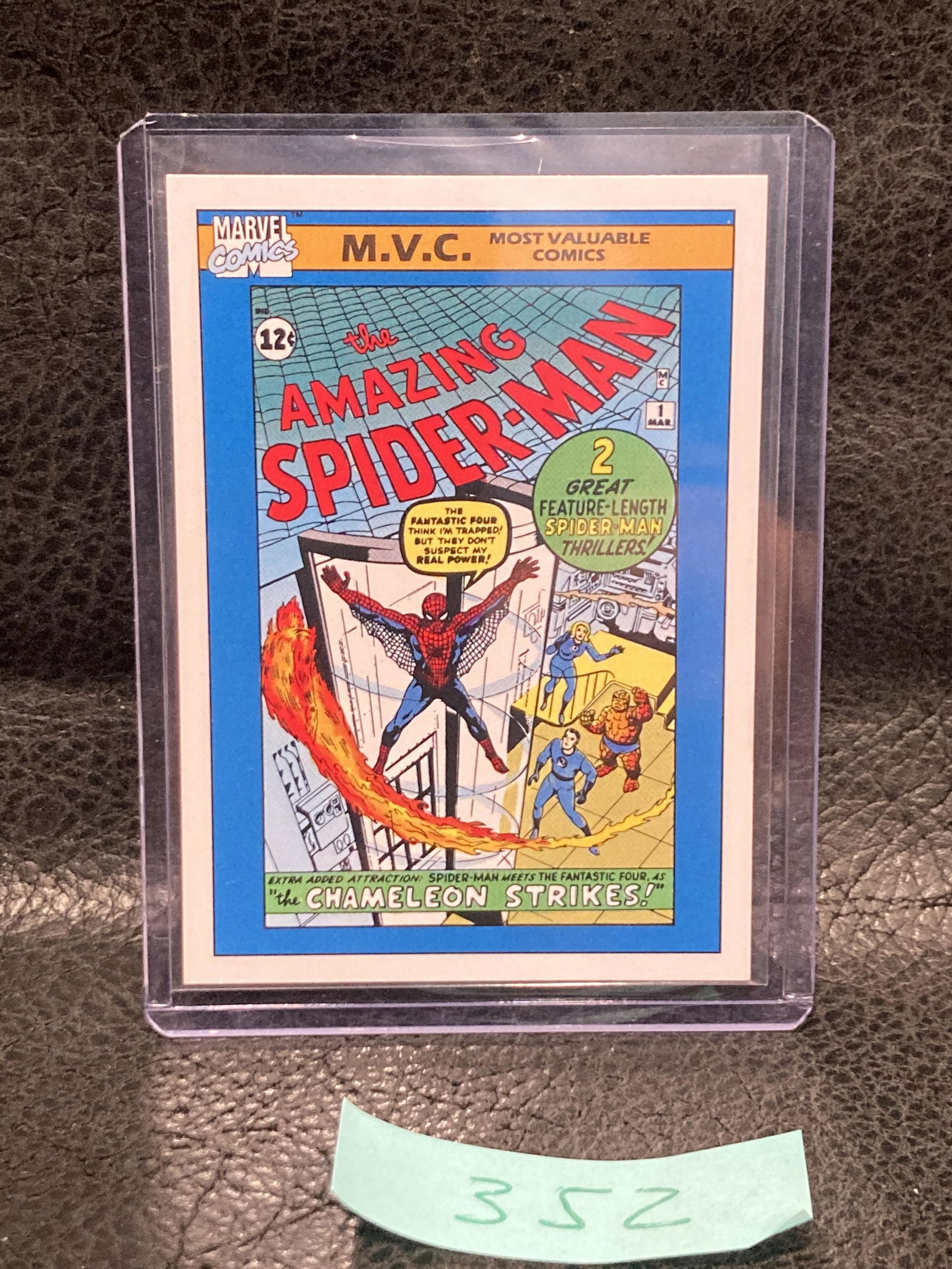 Amazing Spider-Man #1 1990 Impel Marvel Universe Trading Card #131 (1 of 2)