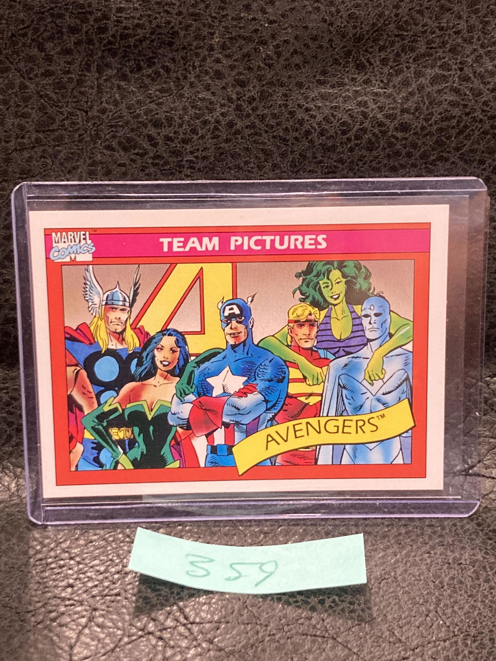 Avengers 1990 Impel Marvel Universe Trading Card #138: Avengers 1990 Impel Marvel Universe Trading Card #138