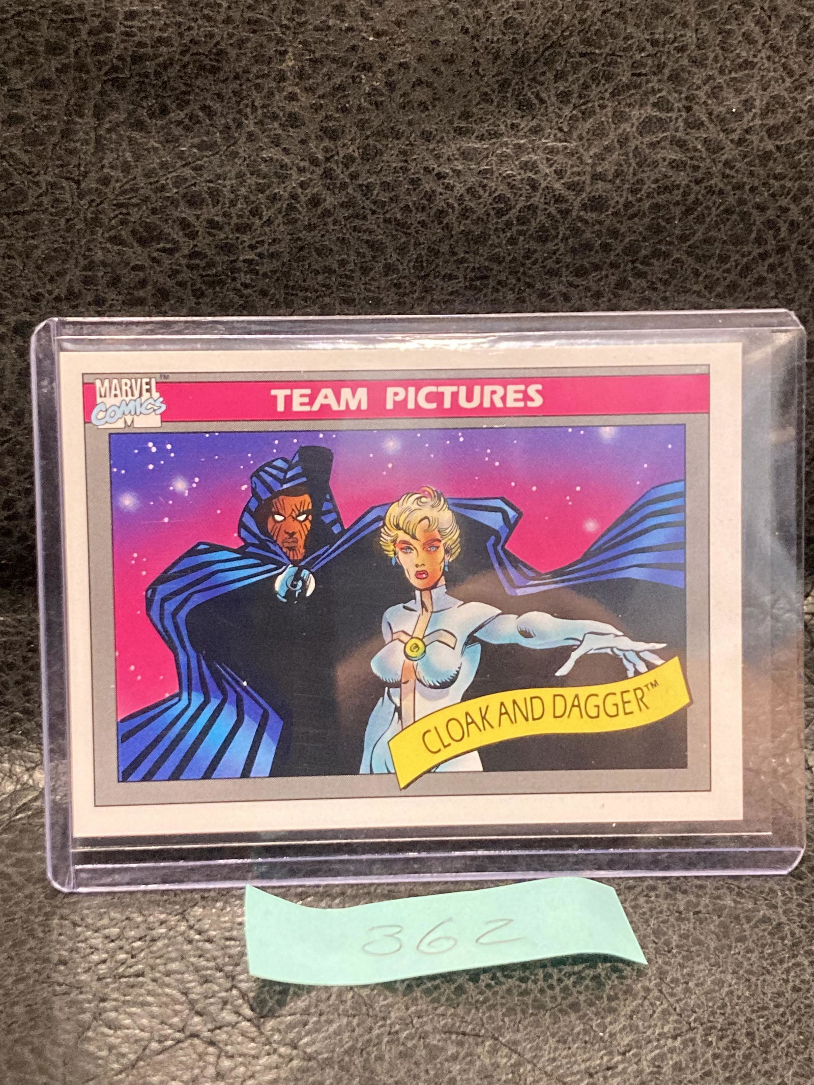 Cloak and Dagger 1990 Impel Marvel Universe Trading Card #141: Cloak and Dagger 1990 Impel Marvel Universe Trading Card #141