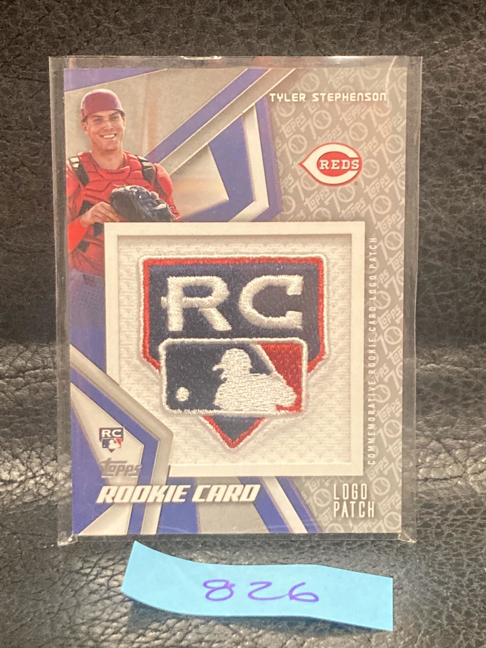 2021 Topps Series 2 RC Patch Tyler Stephenson #RP-TS Cincinnati Reds #/70 (1 of 2)