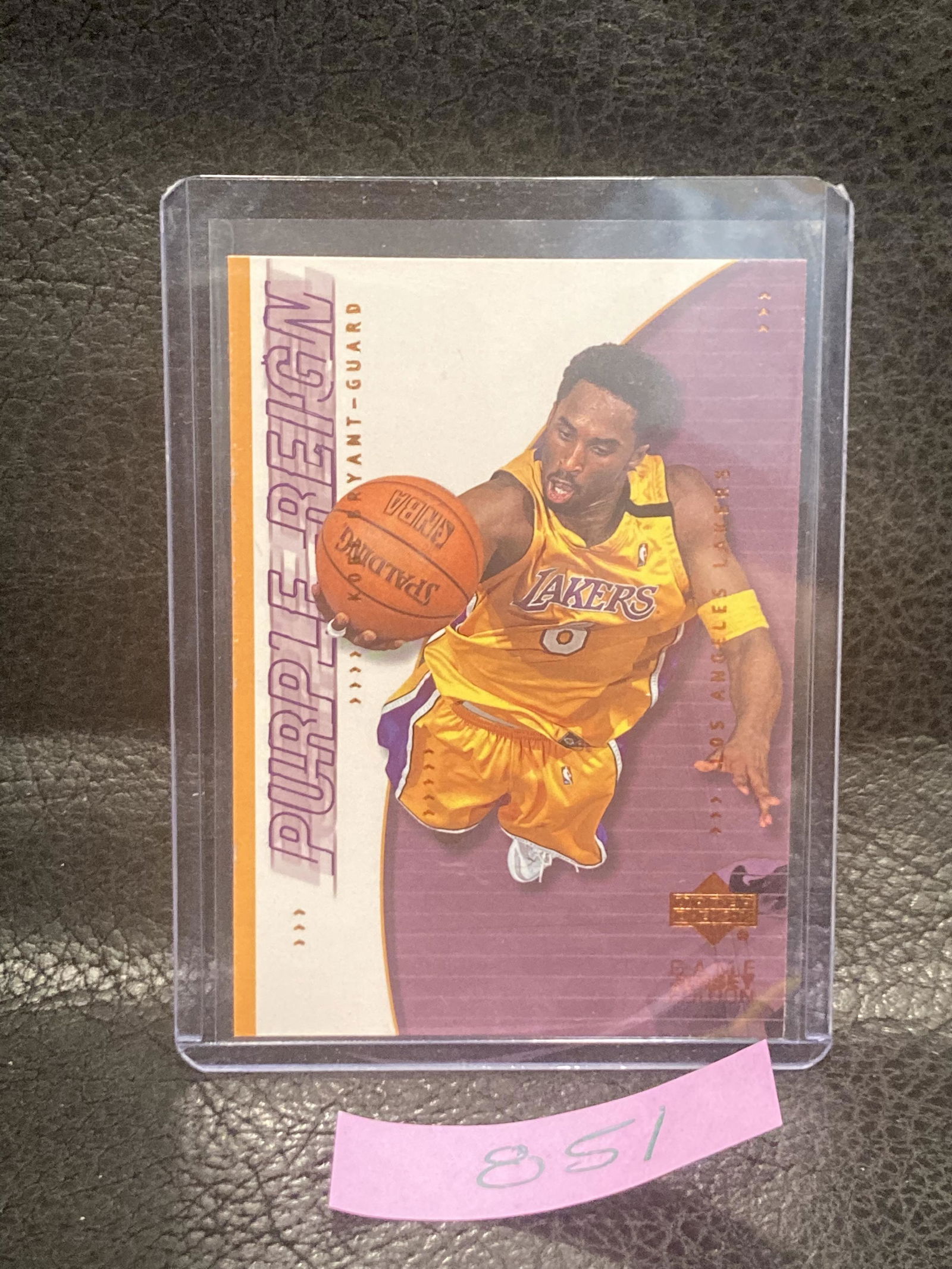 Kobe Bryant 2000 2001 Ud Upper Deck Game Jersey Edition Purple Reign Lakers #441 (1 of 2)