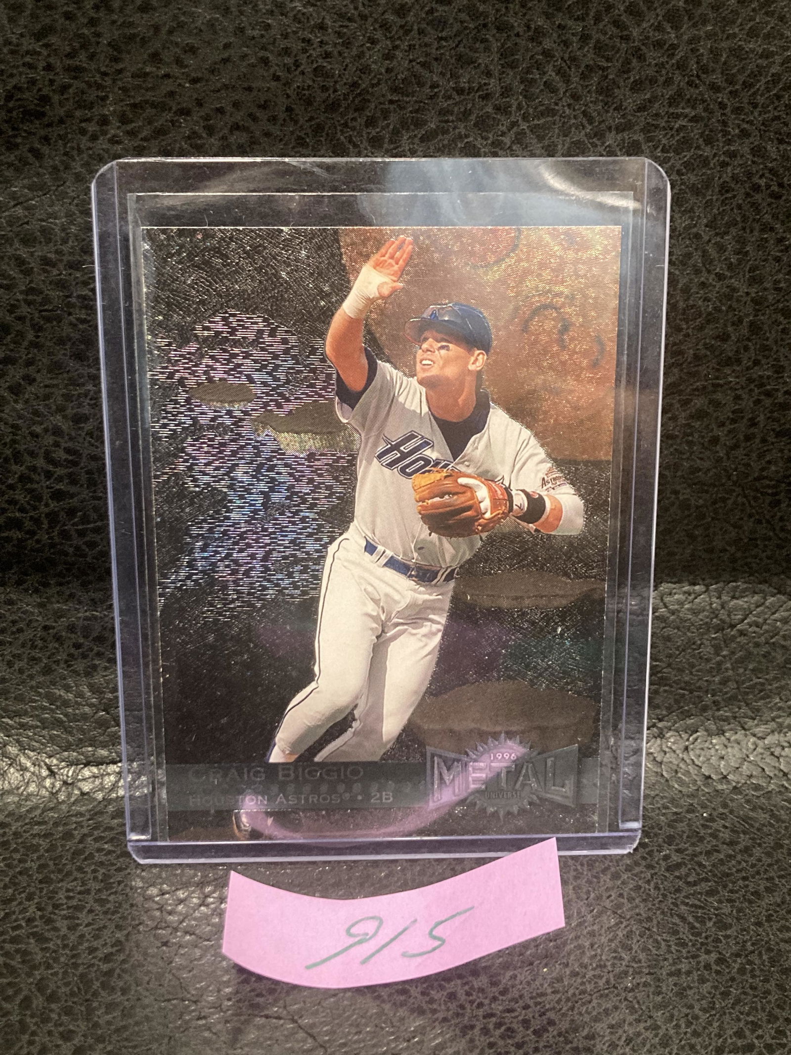 Craig Biggio 1996 Fleer Metal Universe Baseball Card #175 Hof Houston Astros (1 of 2)