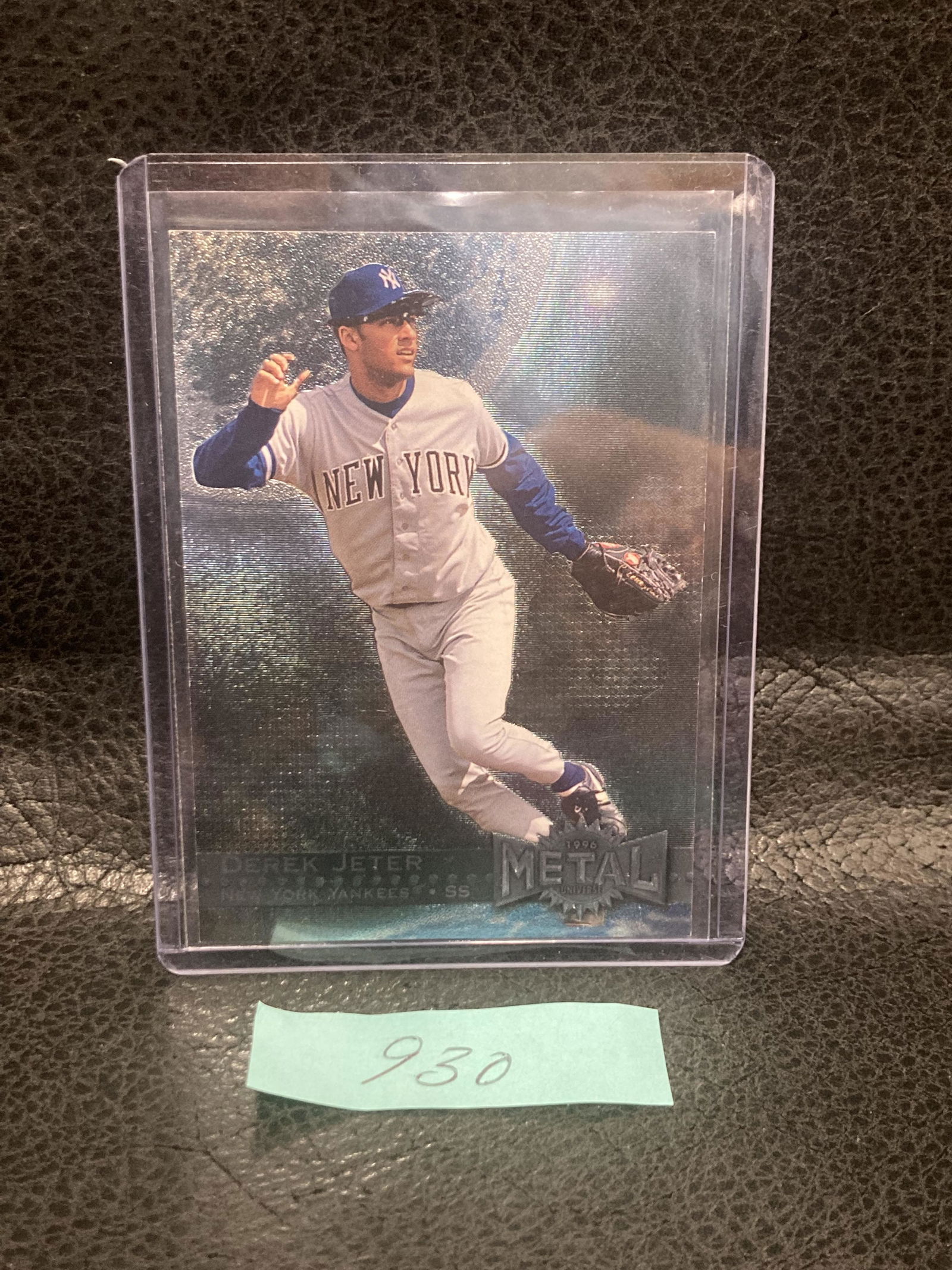 Derek Jeter Rookie Card 1996 Fleer Metal Universe #87 (1 of 2)