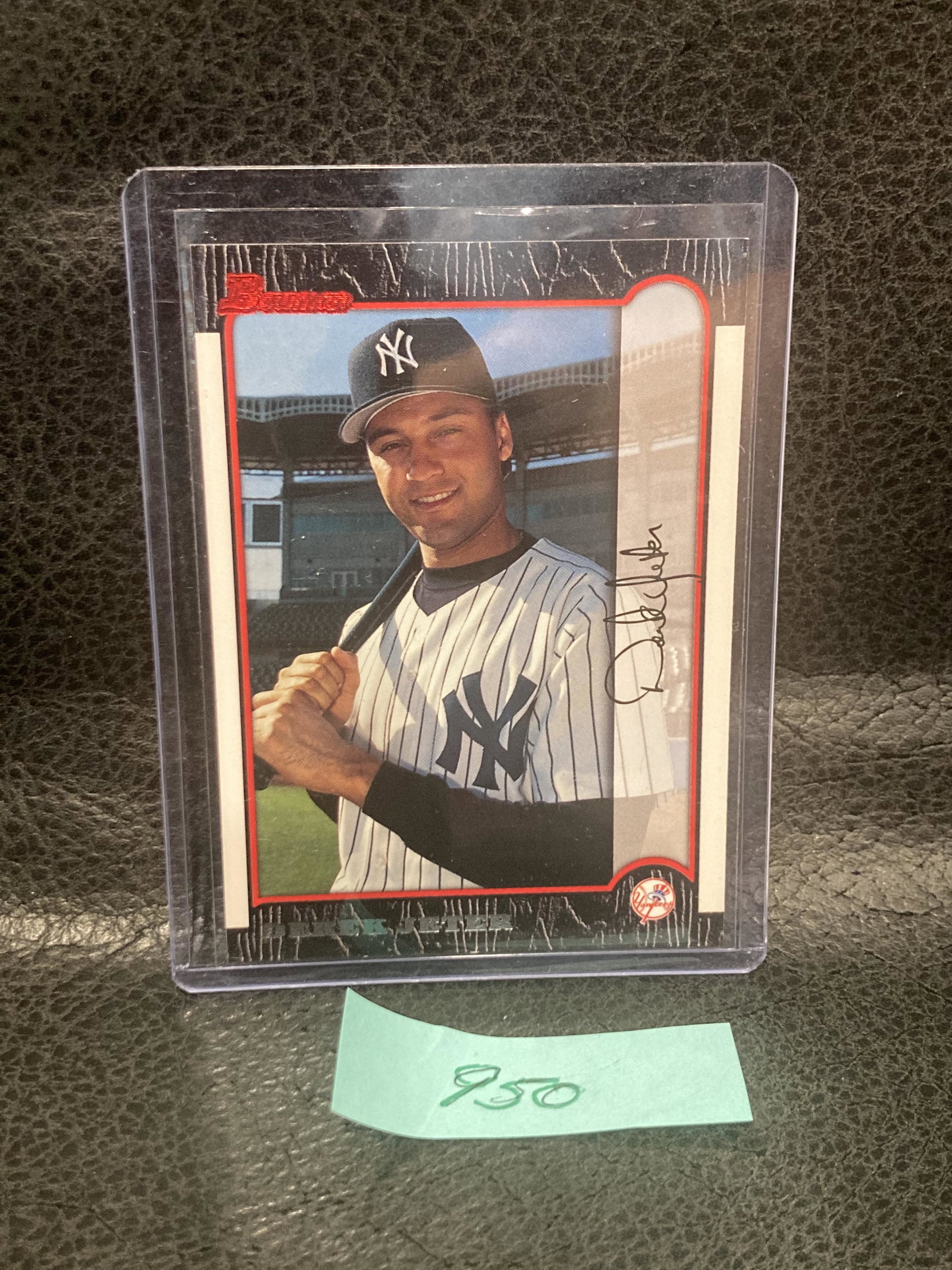 Derek Jeter Yankees Hof 1999 Bowman #290: Derek Jeter Yankees Hof 1999 Bowman #290