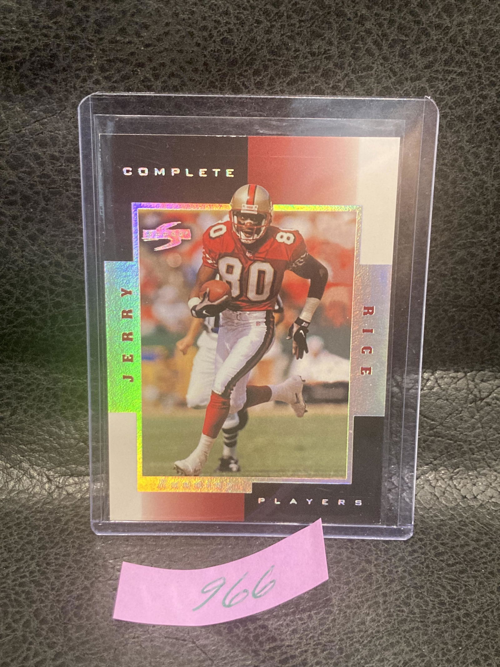 Jerry Rice 1998 Score Complete Players San Francisco 49ers Football Card #10C (1 of 2)