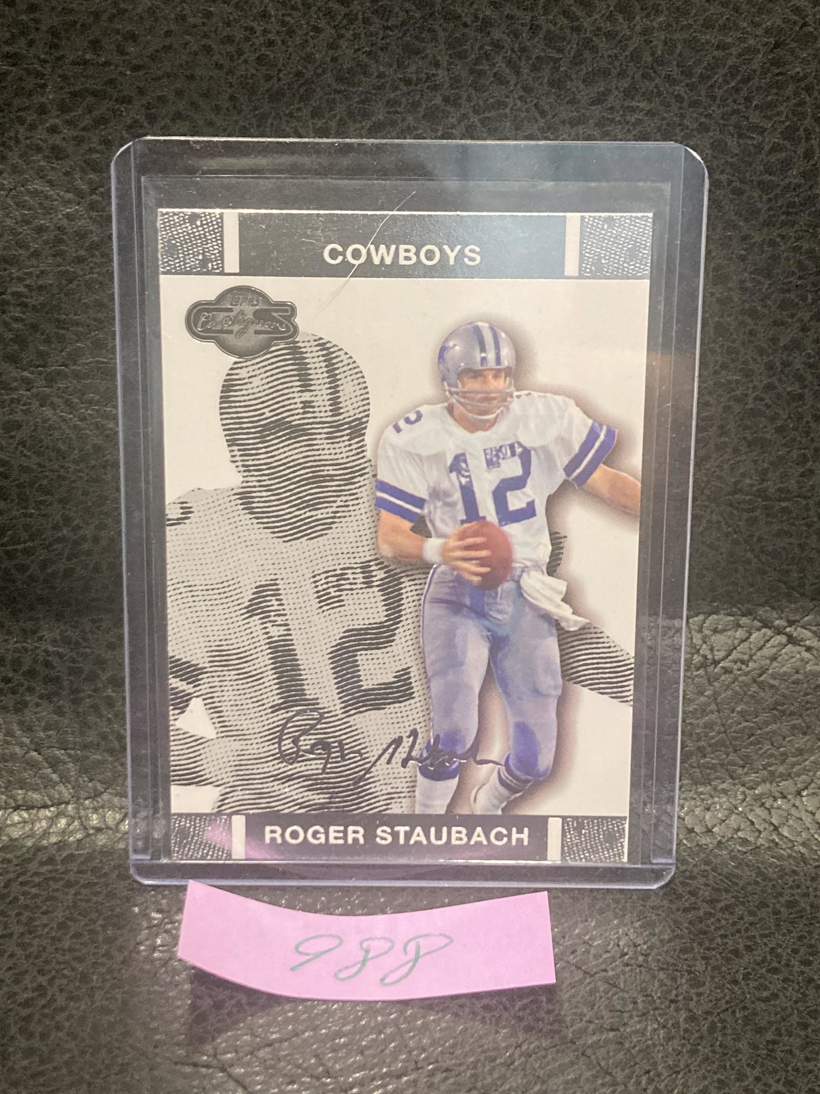 Roger Staubach 2007 Topps Co-Signers #39 Dallas Cowboys: Roger Staubach 2007 Topps Co-Signers #39 Dallas Cowboys