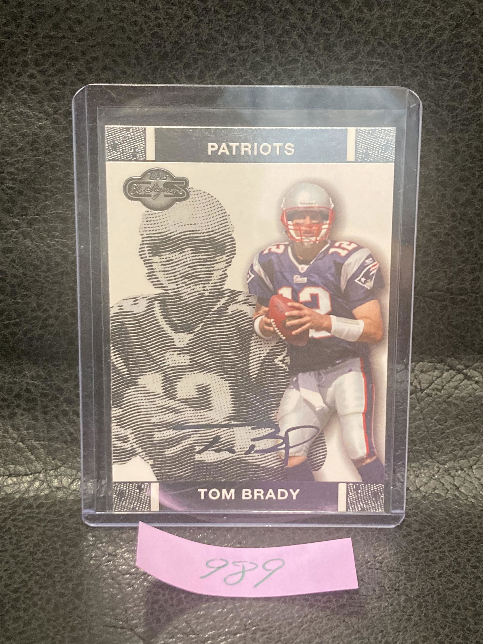 Tom Brady 2007 Topps Co-Signers 4 New England Patriots Tb Buccaneers Hof Mvp (1 of 2)