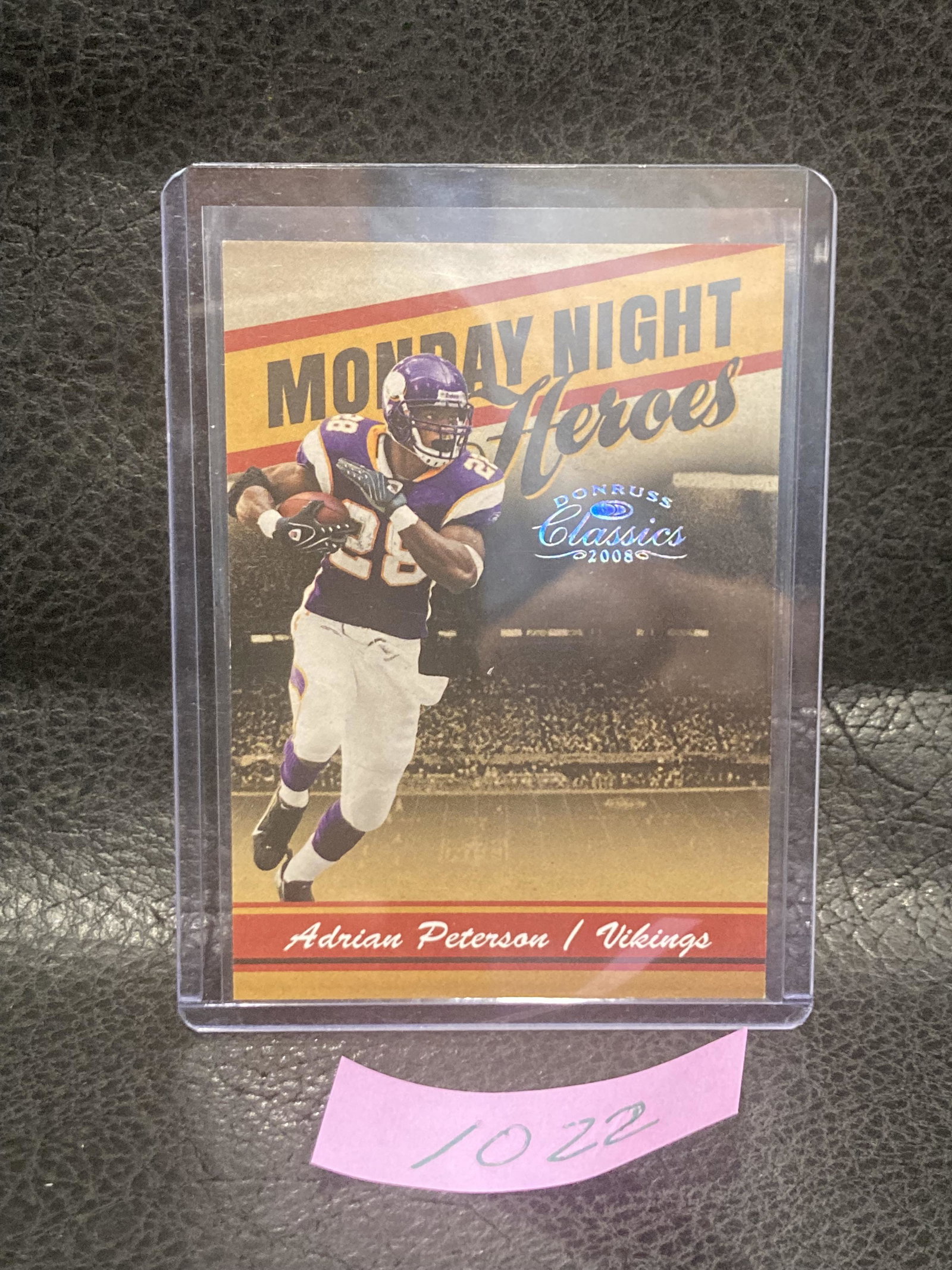 Adrian Peterson 2008 Classics Monday Night Heroes /250 Vinkings: Adrian Peterson 2008 Classics Monday Night Heroes /250 Vinkings