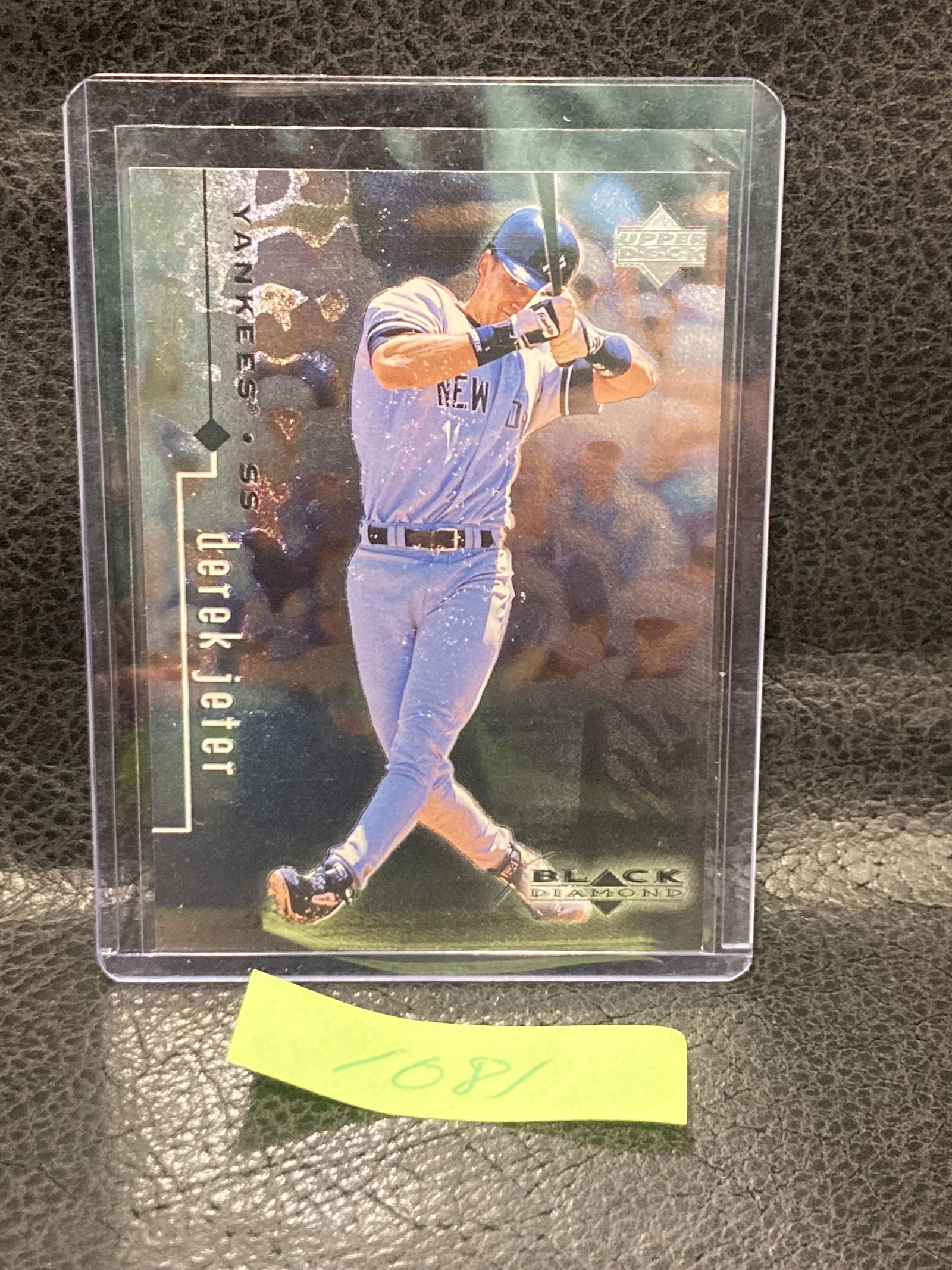 Derek Jeter 1999 Upper Deck Black Diamond #56 New York Yankees (1 of 2)