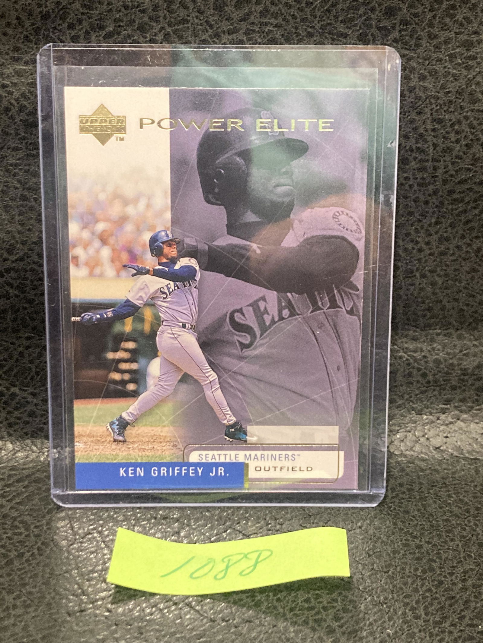 Ken Griffey Jr 1999 Upper Deck Baseball Power Elite Insert #3 (1 of 2)