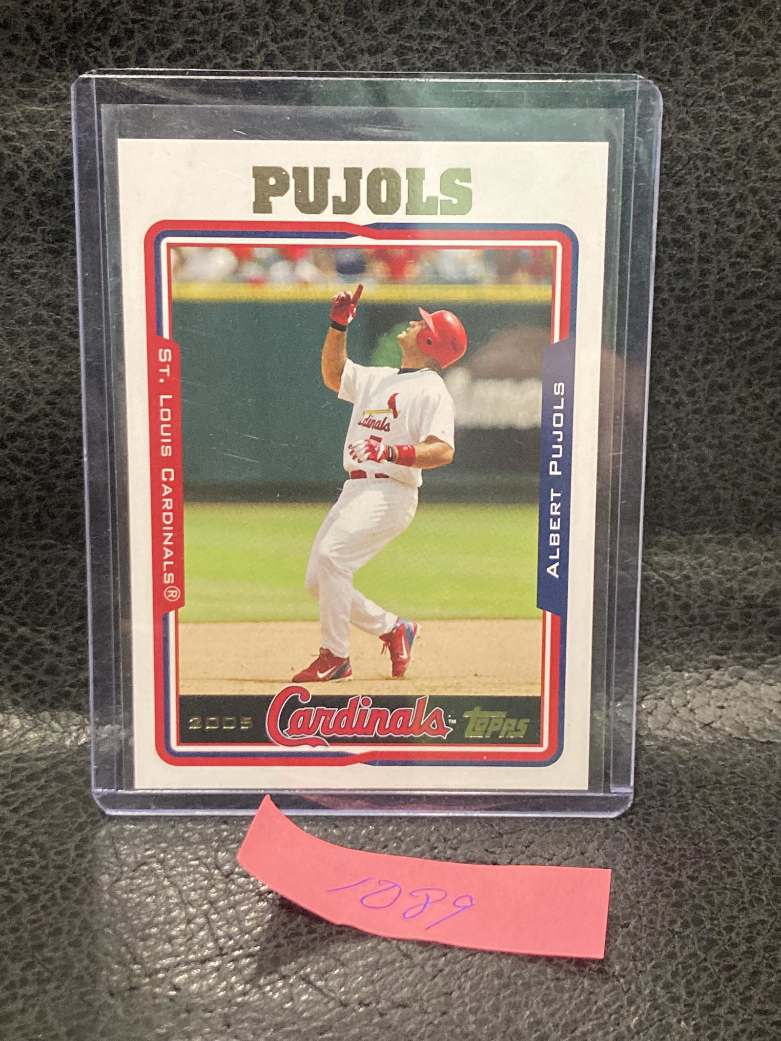 Albert Pujols 2005 Topps #100 Cardinals: Albert Pujols 2005 Topps #100 Cardinals