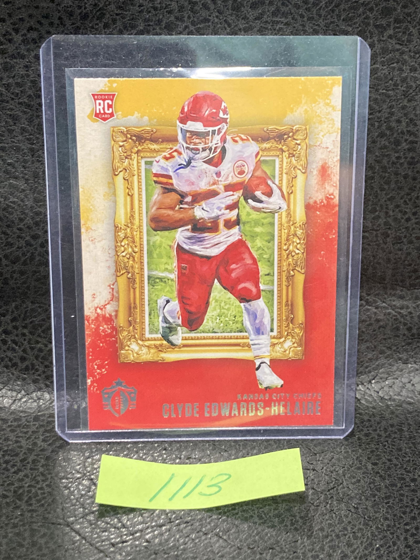 Clyde Edwards Helaire 2020 Panini Chronicles Rc Grid Iron Kings No. Gk-8 (1 of 2)