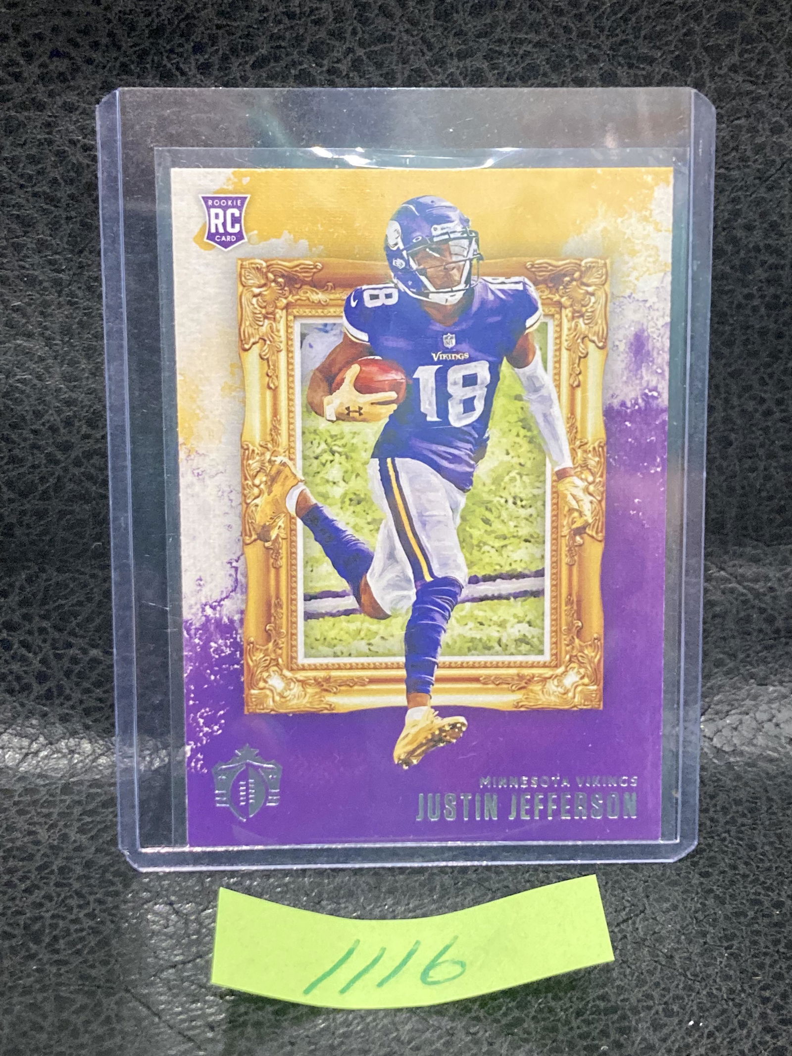 Justin Jefferson 2020 Panini Chronicals Grid Iron Kings Rookie Card (1 of 2)