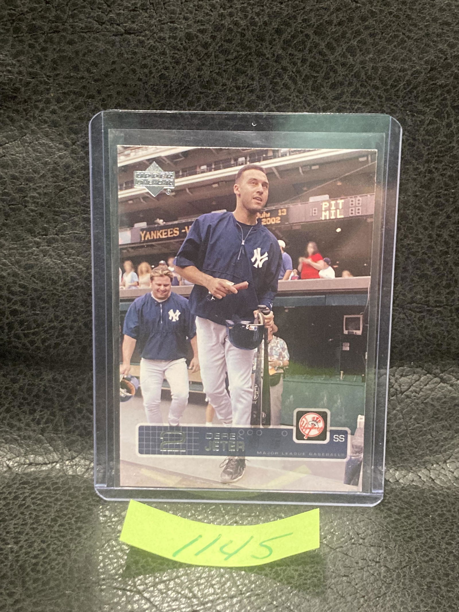 Derek Jeter Yankees 2003 Upper Deck First Pitch Baseball Card #127 (1 of 2)