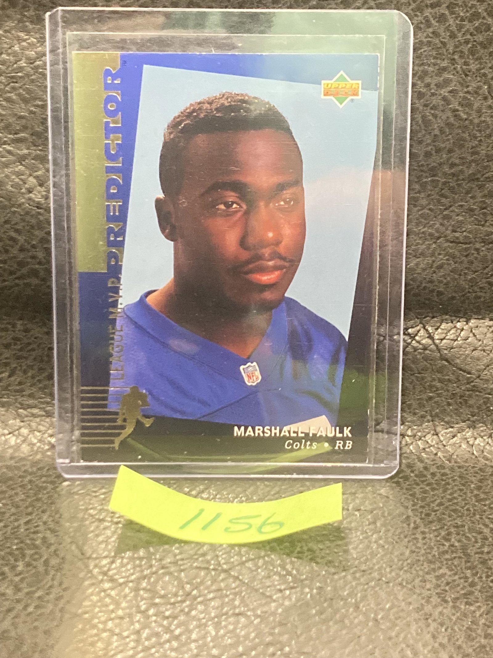 1994 Upper Deck Predictor Award Winners Marshall Faulk #HP6 Rookie Rc Hof (1 of 2)