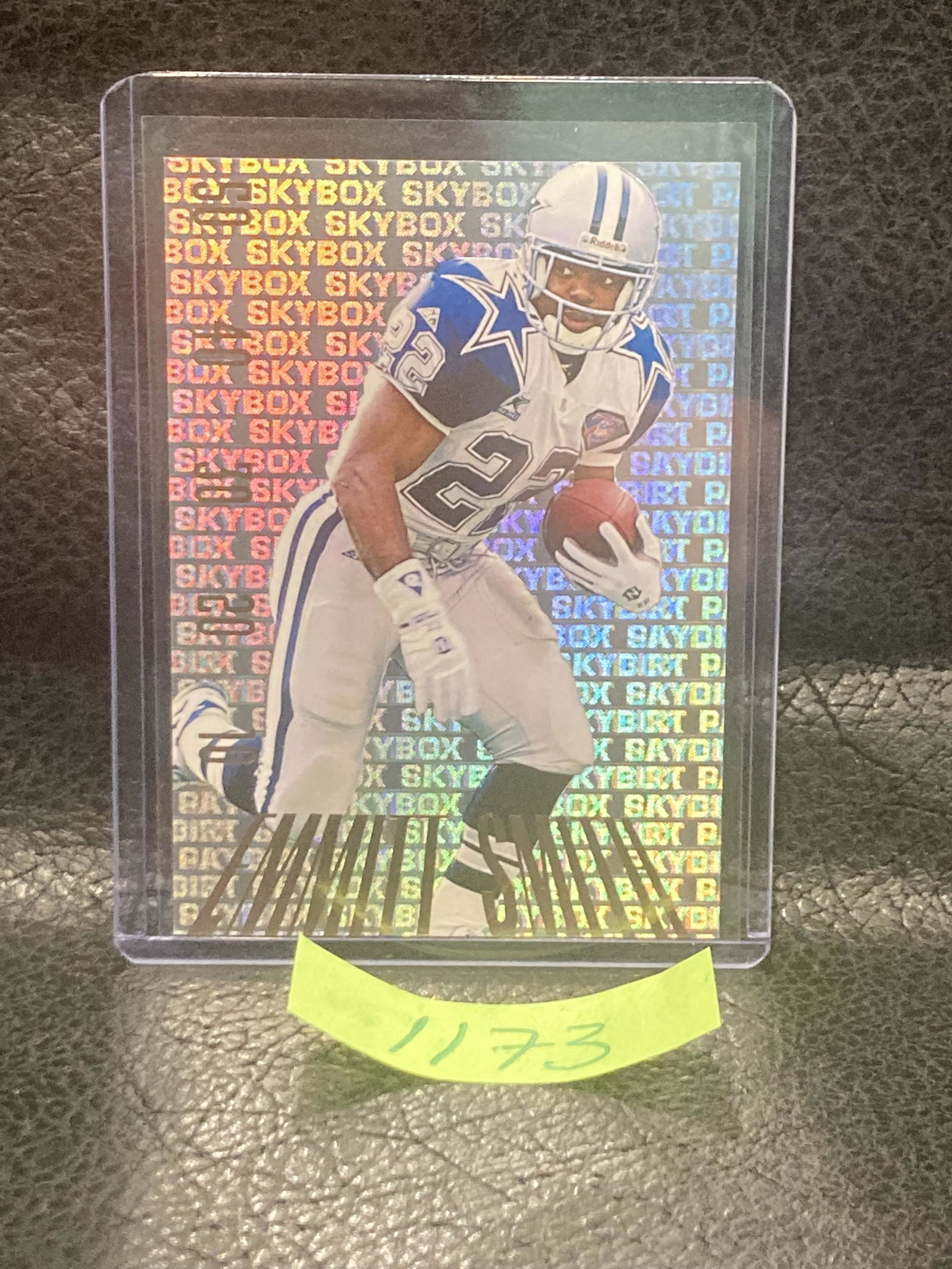 Emmitt Smith 1995 Skybox Paydirt Green Dallas Cowboys Hof (1 of 2)