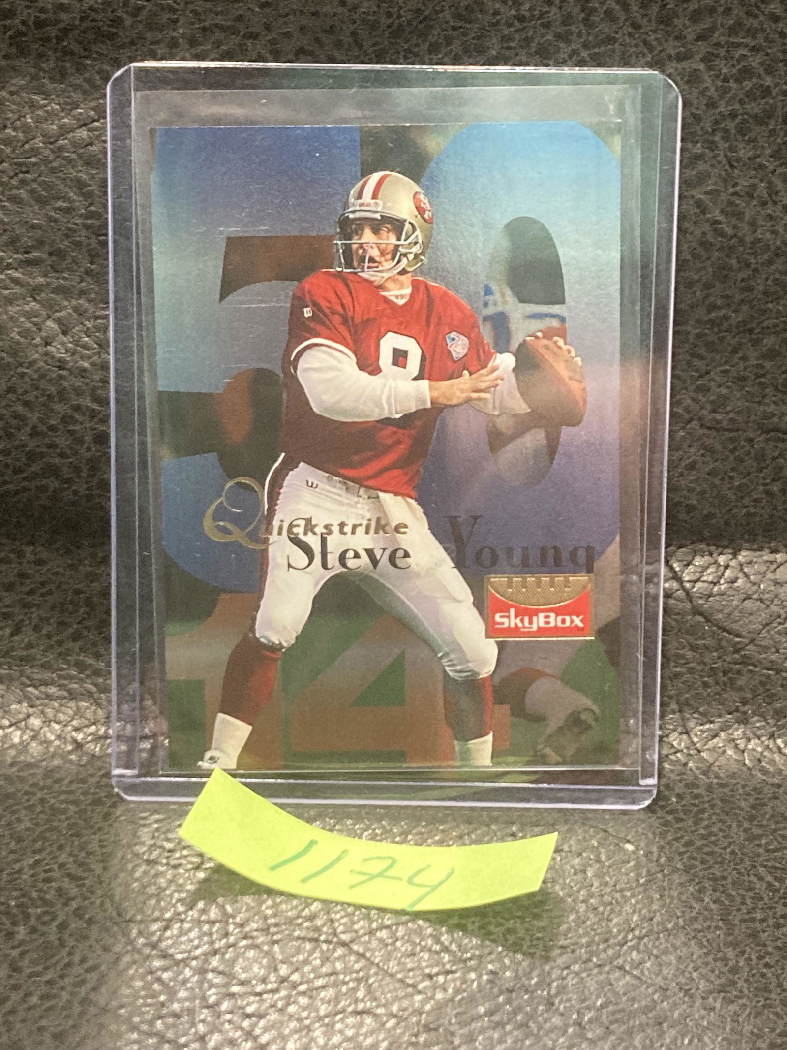 Steve Young 1995 Skybox Premium Quick Strike #Q10  49ers (1 of 2)