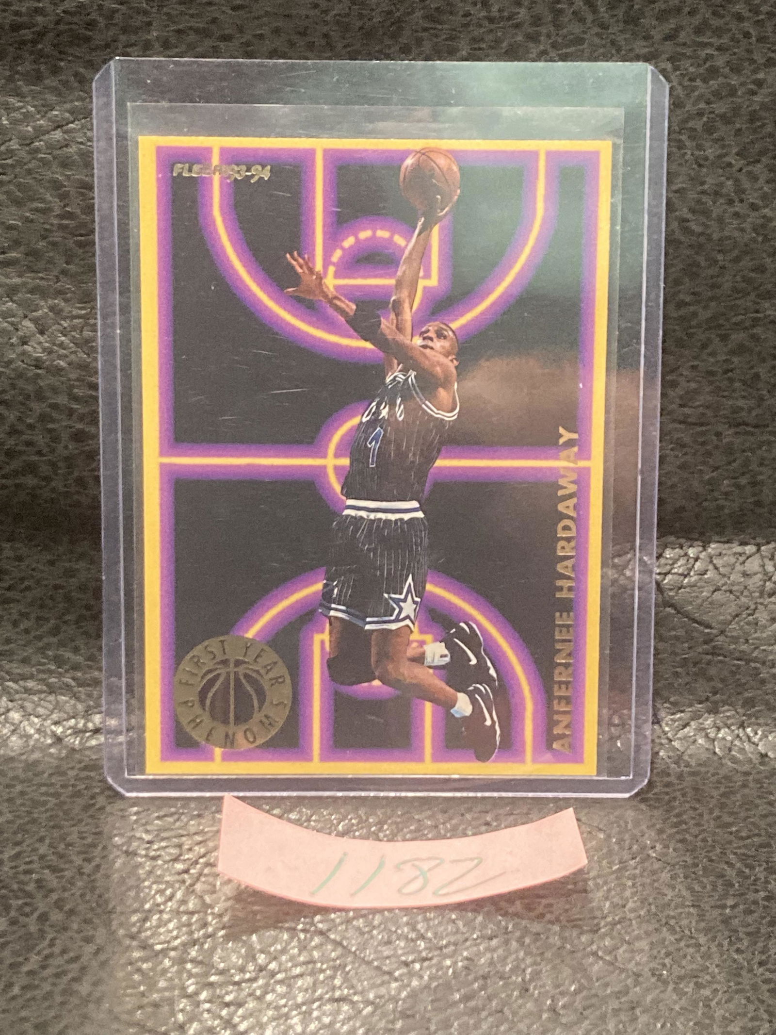 Anfernee Hardaway 1993-94 Fleer First Year Phenoms Rookie Card Rc #2 Magic (1 of 2)