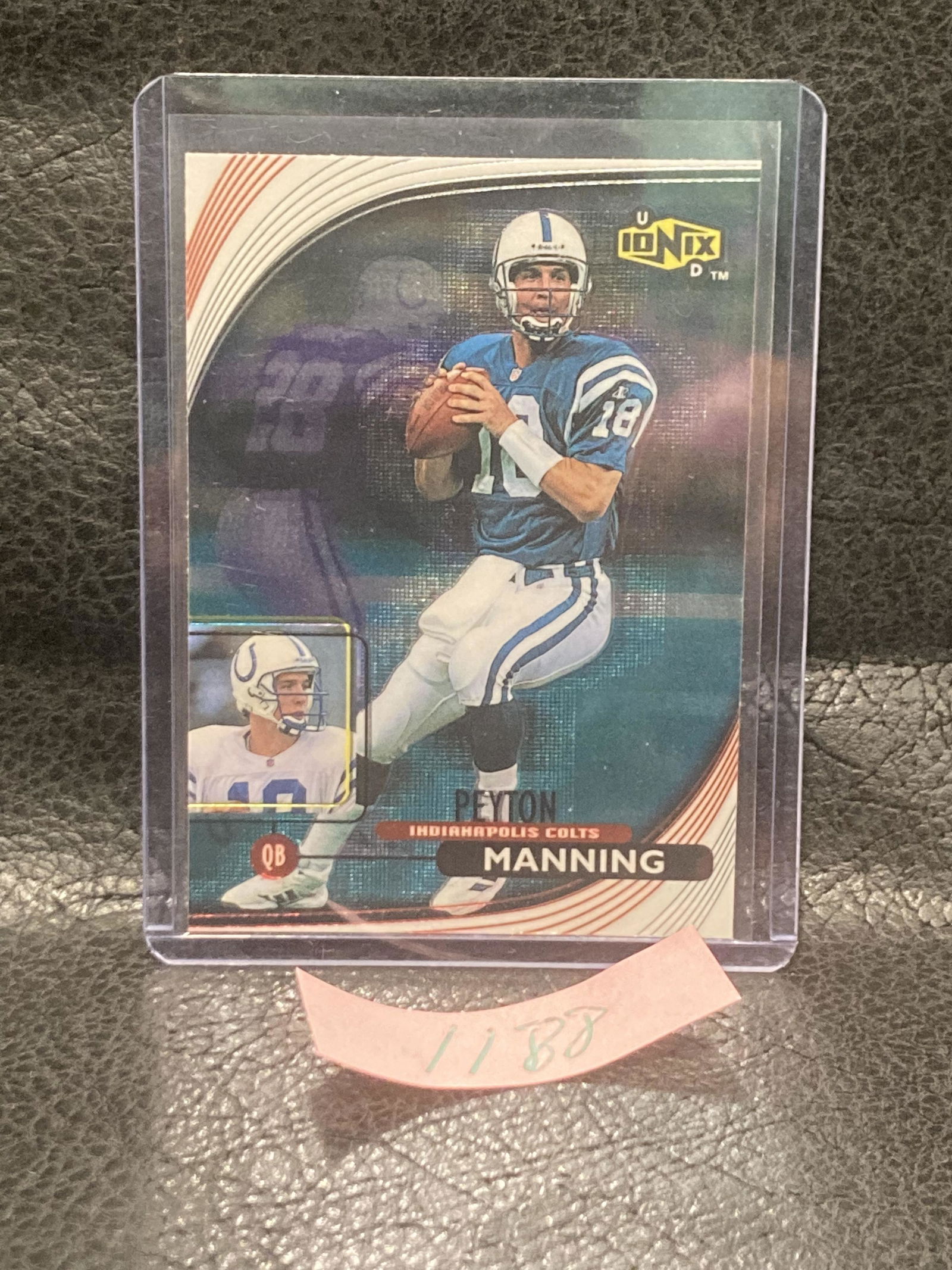 Peyton Manning 1999 Upper Deck Ionix Indianapolis Colts #25 (1 of 2)