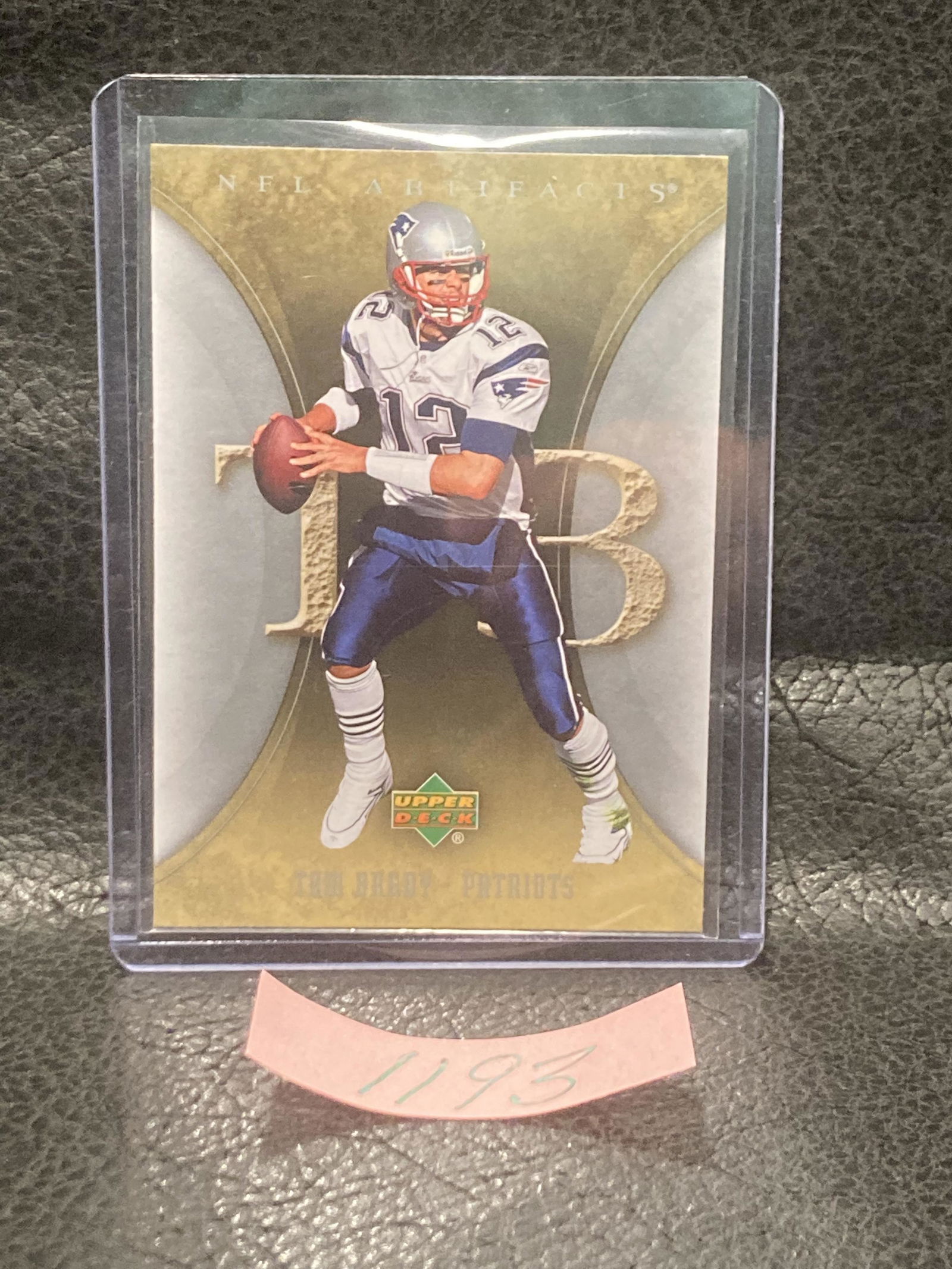 Tom Brady New England Patriots #60 2007 Upper Deck Artifacts Football Card (1 of 2)