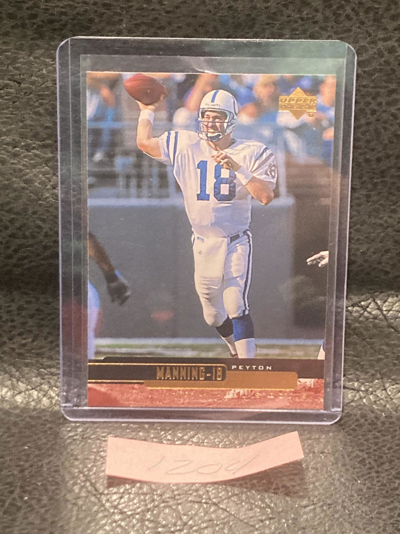 Peyton Manning 1999 Upper Deck Football #88 Indianapolis Colts Broncos Hof (1 of 2)