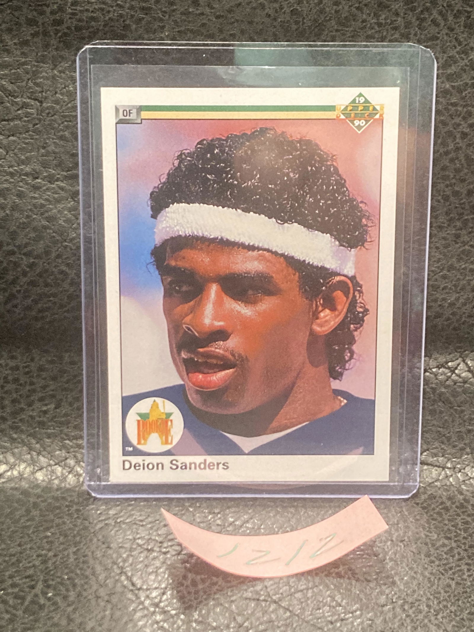 Deion Sanders 1990 Upper Deck Star Rookie #13 New York Yankees Rc Hof (1 of 2)