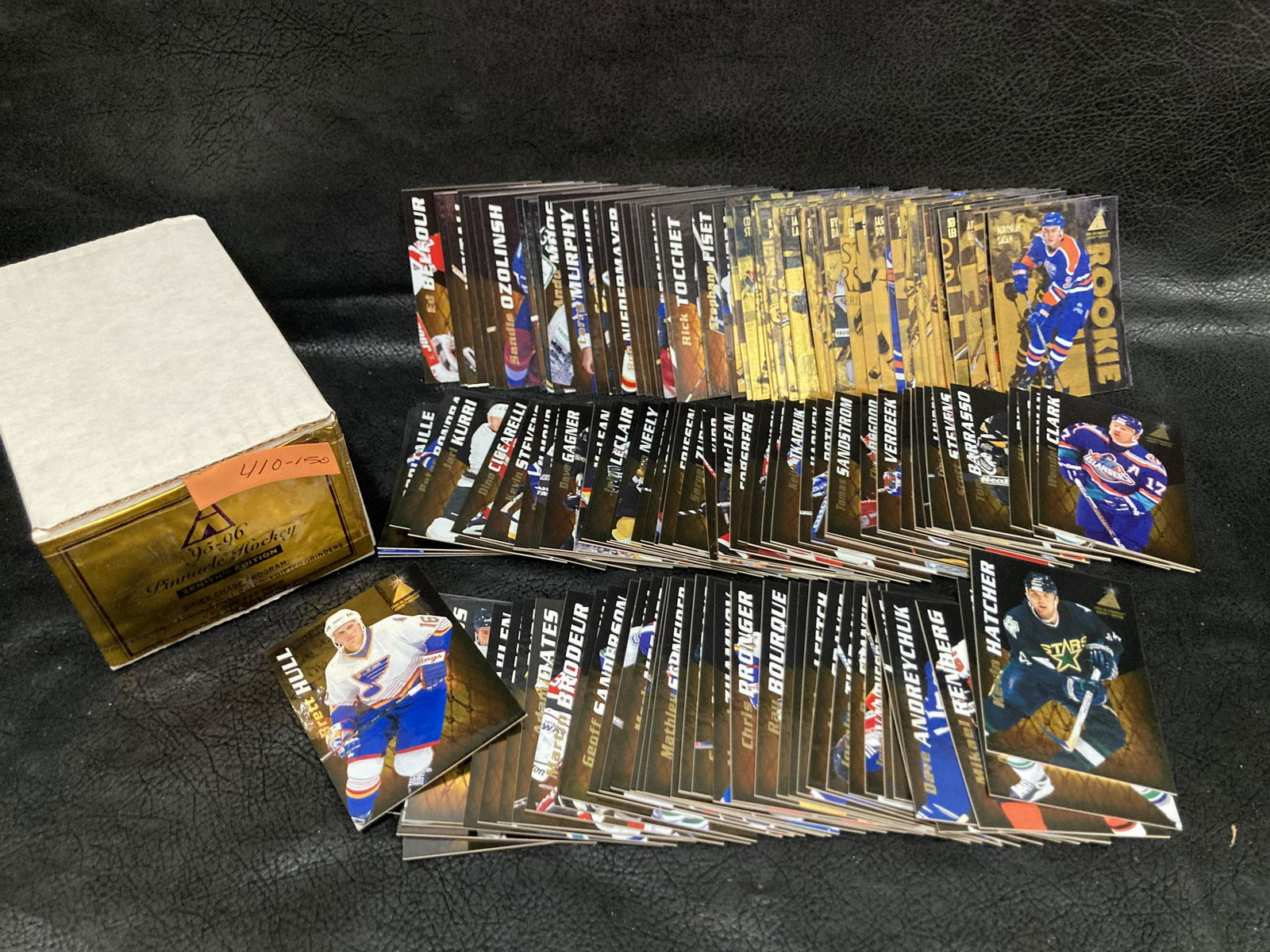 1995-96 Select Certified Complete 144 Card Hockey Set Checklists Gretzky Roy (1 of 5)