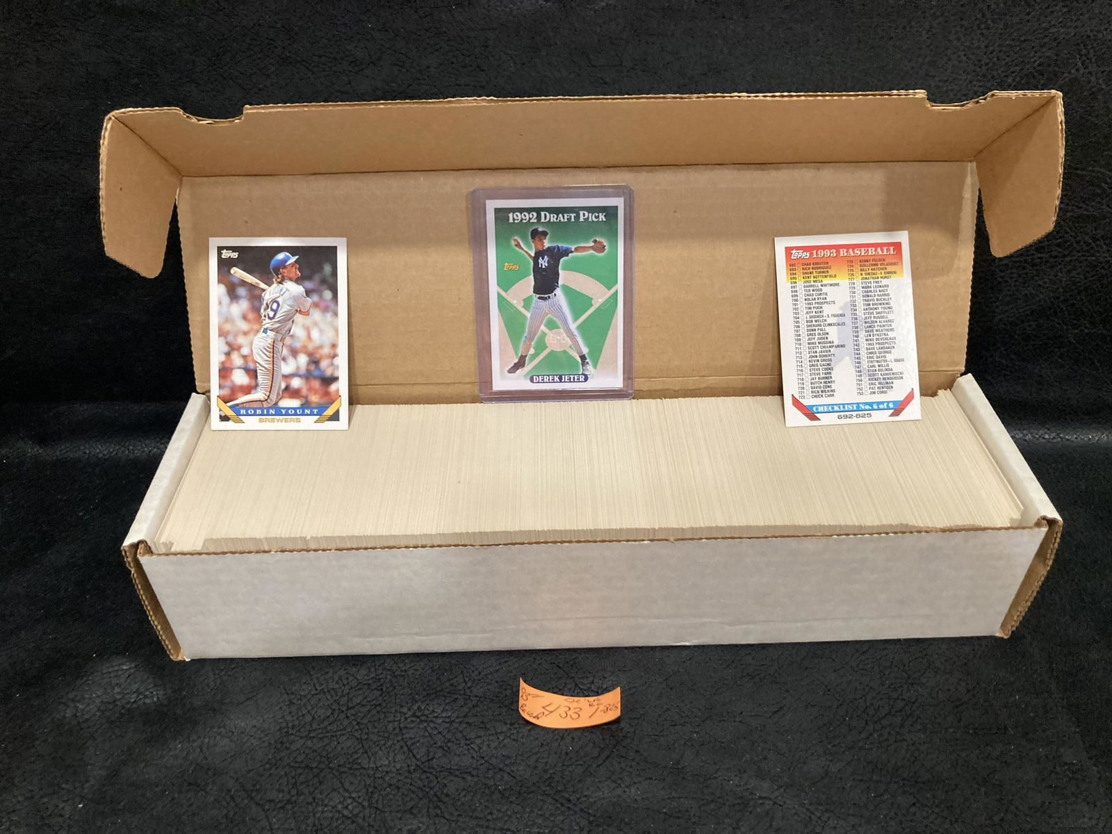 1993 Topps Baseball Complete Set Series 2 Derek Jeter (1 of 4)