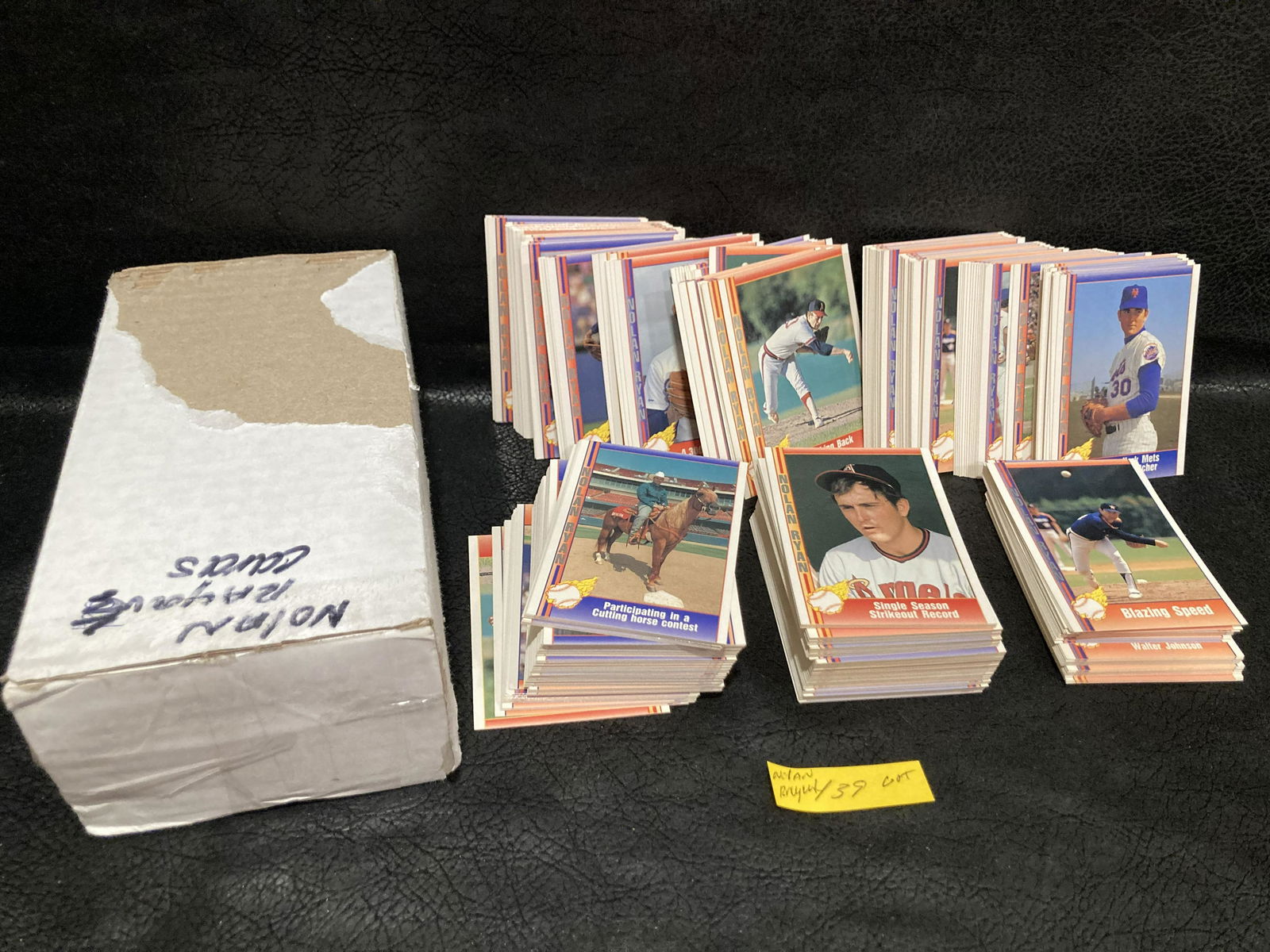 1991 Pacific Nolan Ryan  Baseball Card Lot Partial Set (1 of 4)