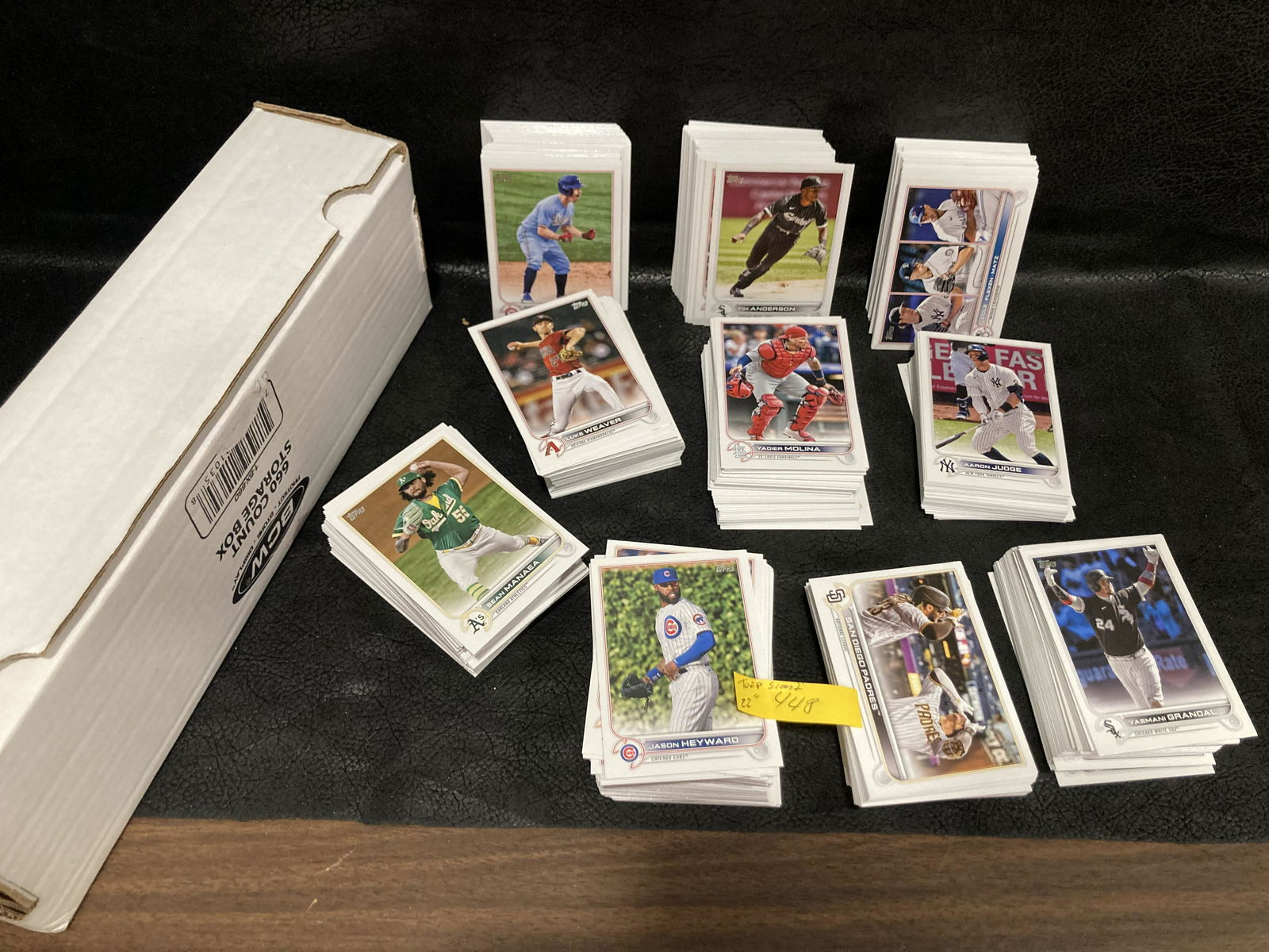 2022 Topps Baseball Cards Series 1 Lot Partial Set (1 of 4)