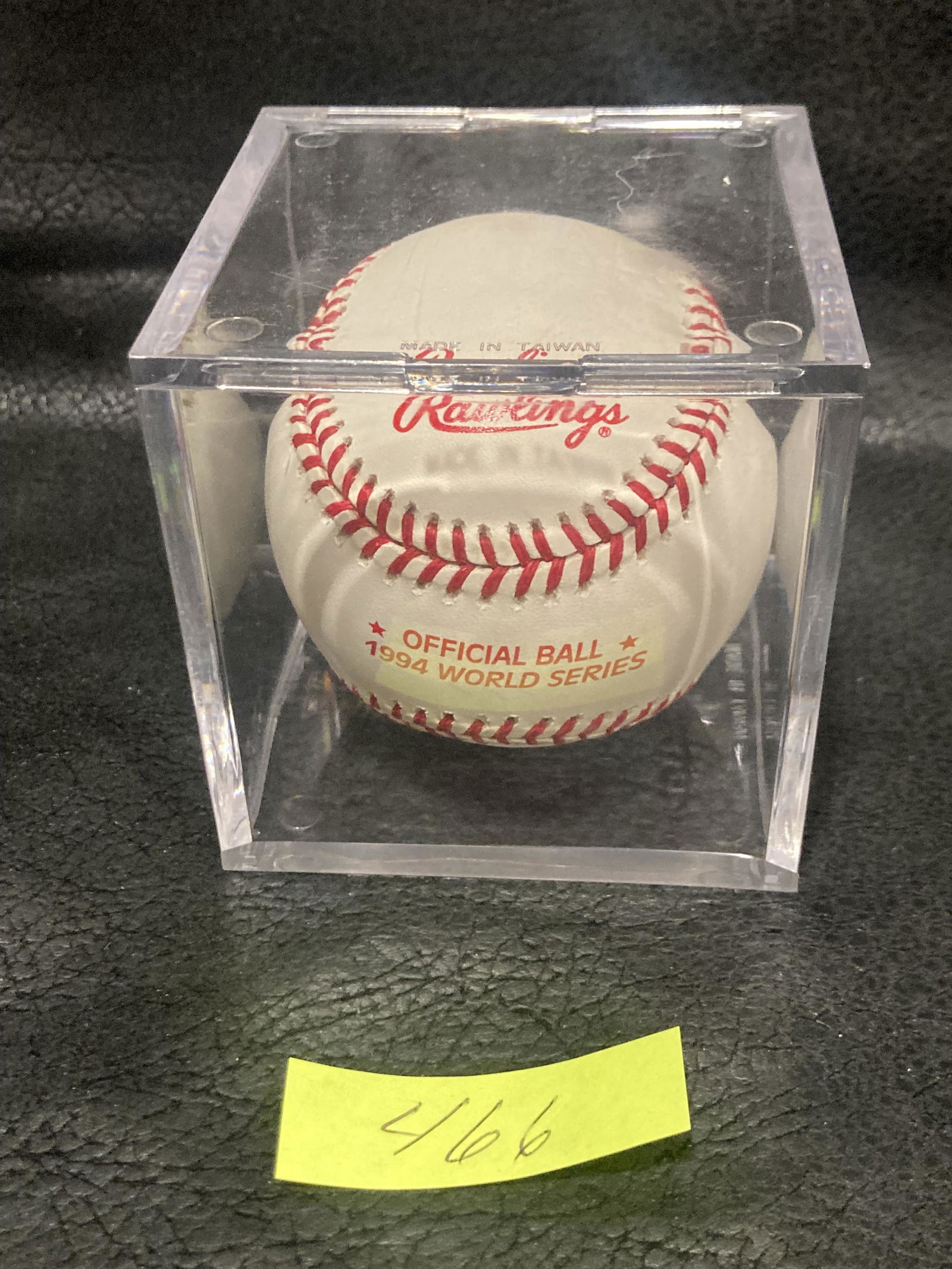 1994 World Series Baseball Cancelled Strike Year (1 of 3)