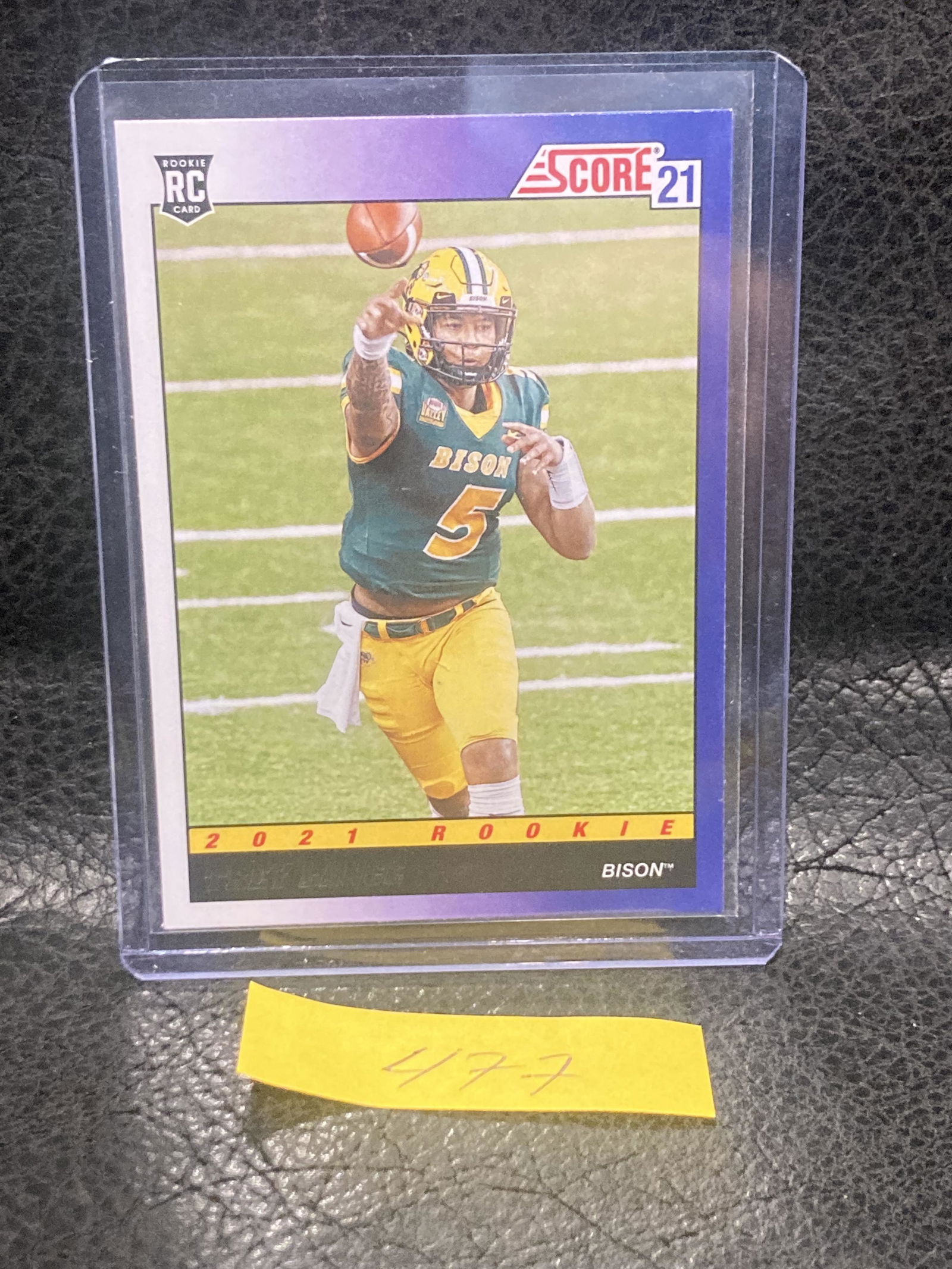 Trey Lance 2021 Score 1991 Throwback Rookies Rc Card #TB3 San Francisco 49ers (1 of 2)