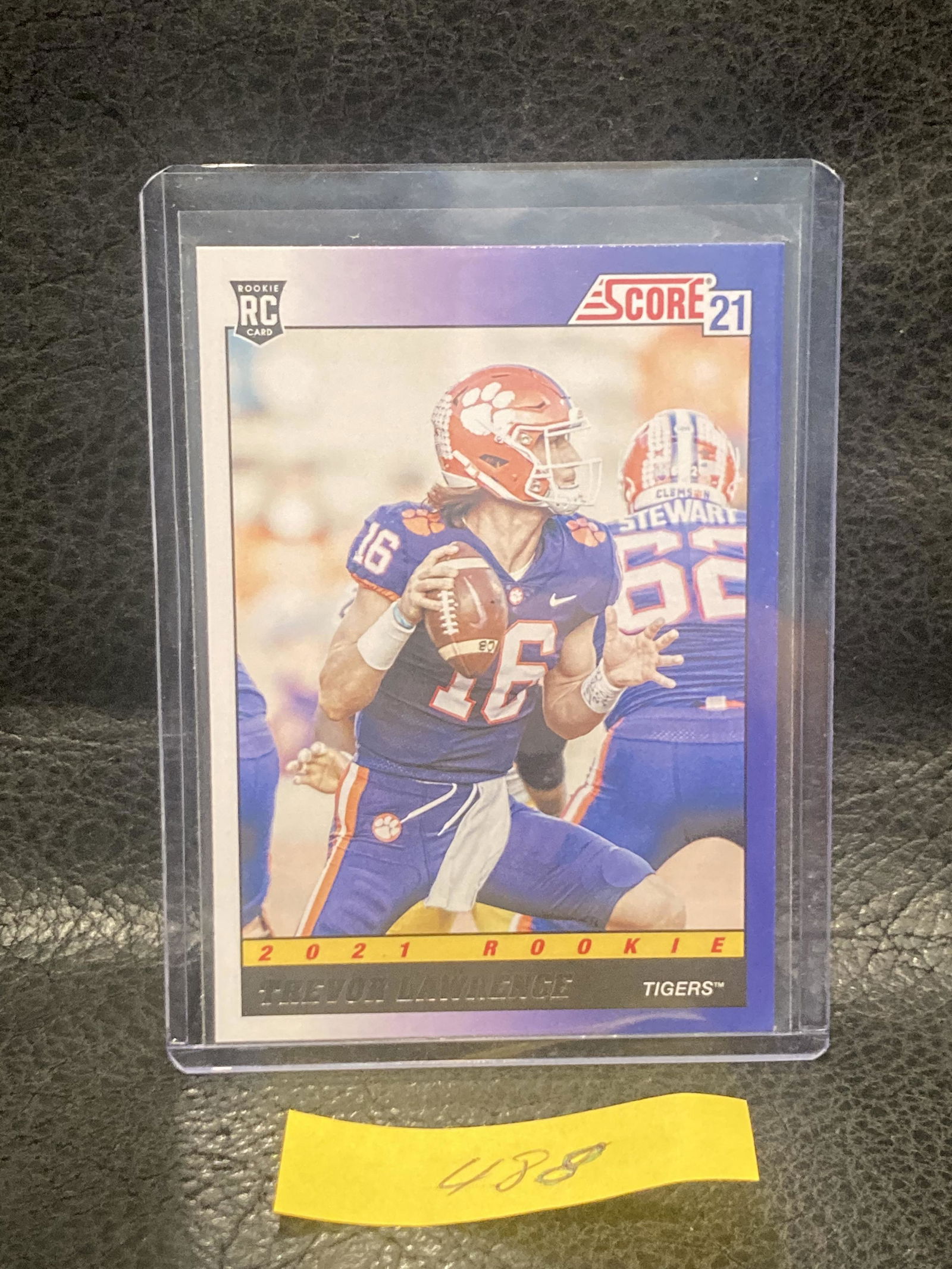 Trevor Lawrence 2021 Score 1991 Throwback Rookie #1 Clemson Tigers Football (1 of 2)